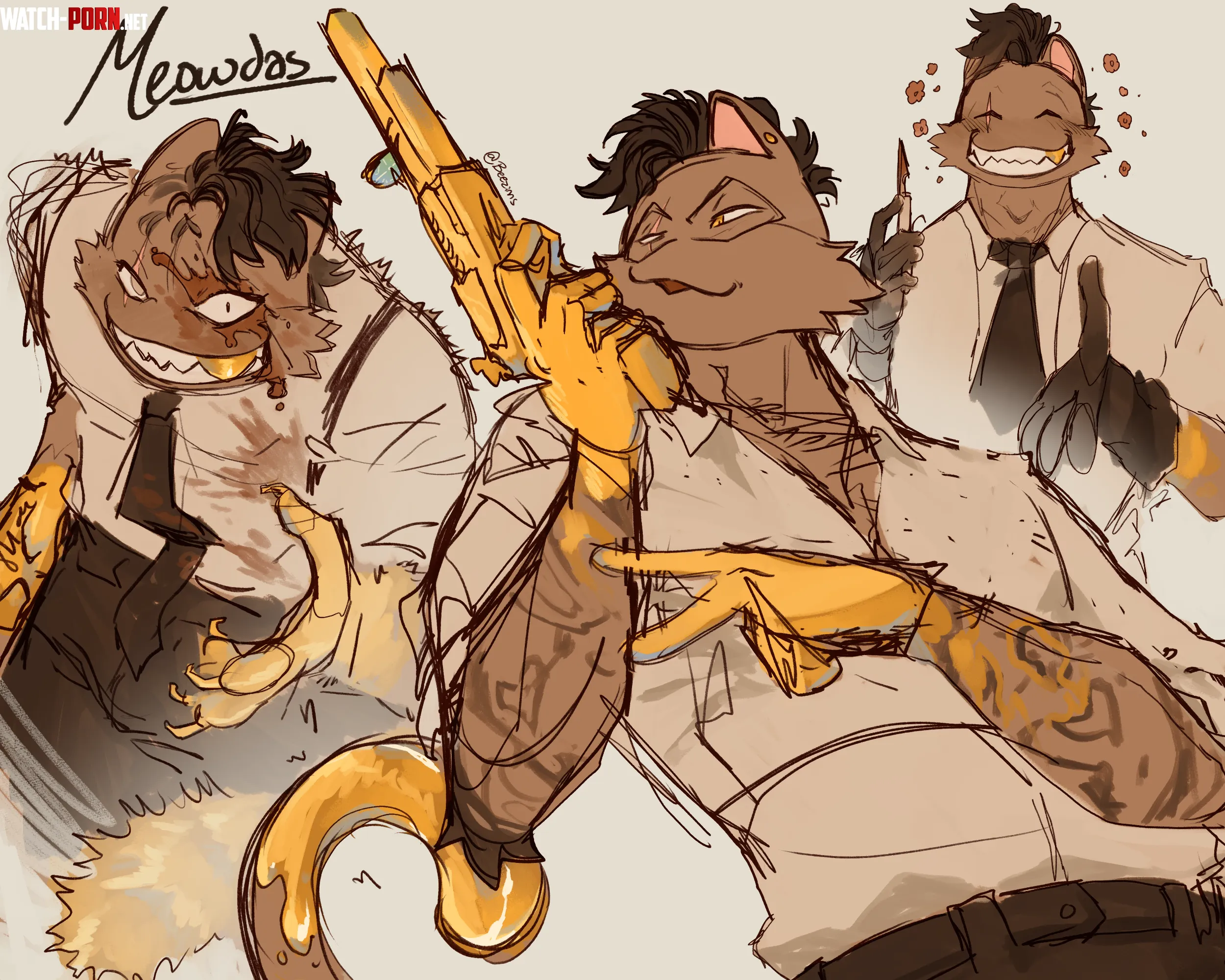 MeowdasMy art by Marvicore