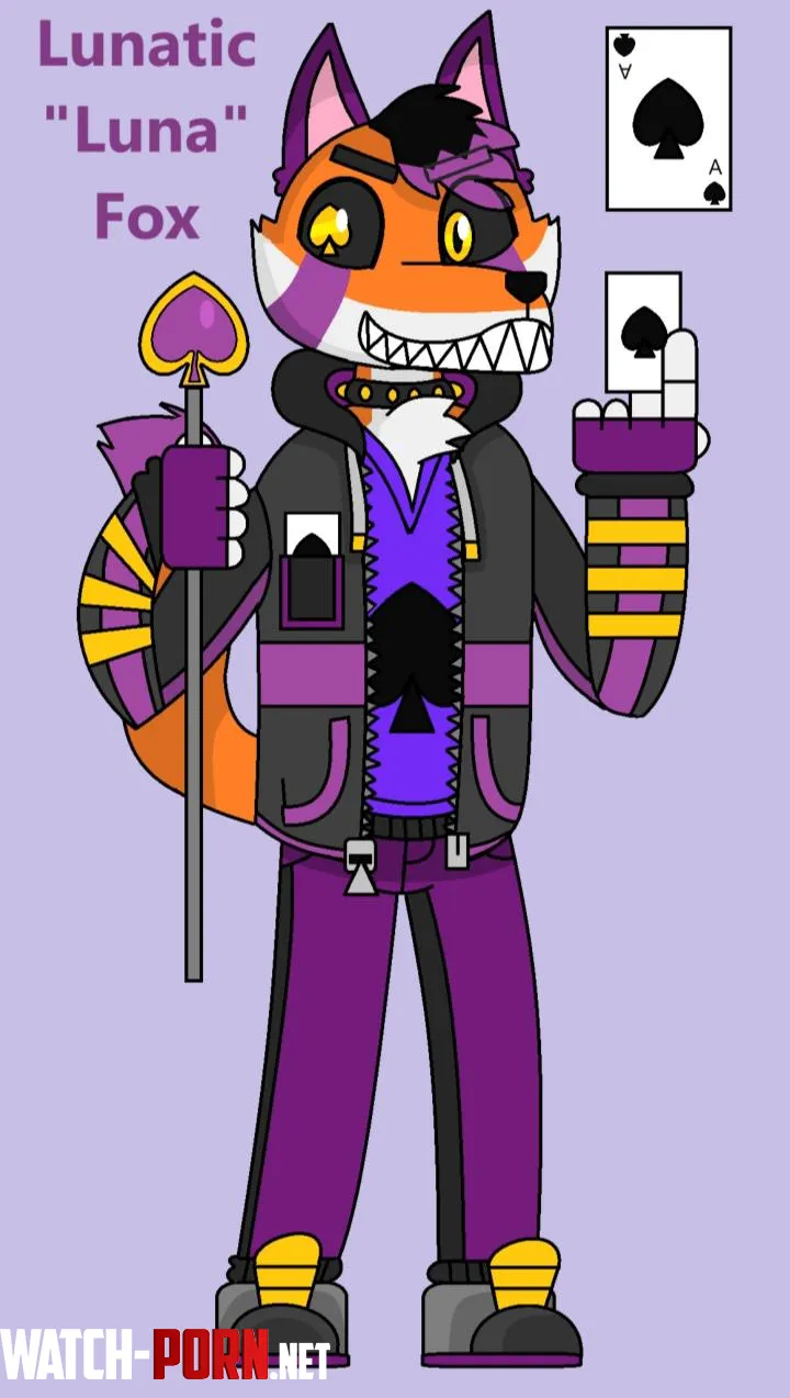 Redrew my Fursona by Yellowline1086
