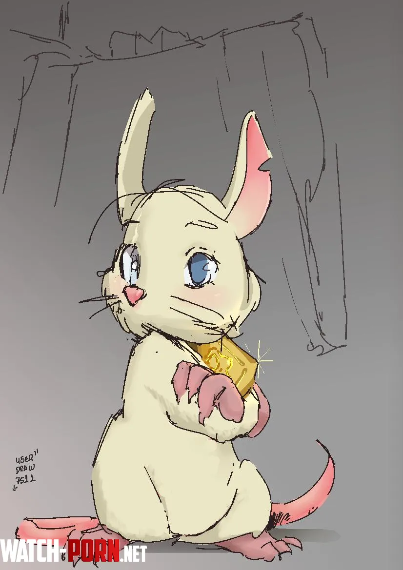 One rat and one coin by userdraw7511