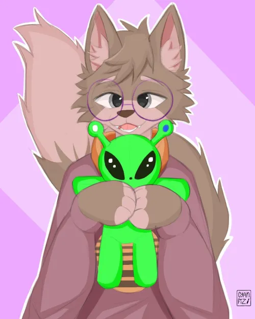 Thumbnail Out of This World Art by Cyanfiz in the Furry Category