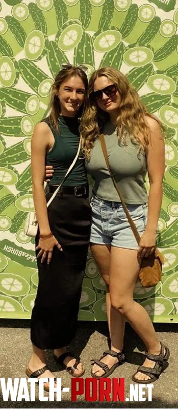 Beautiful blonde in green by Minimum_Quote_138
