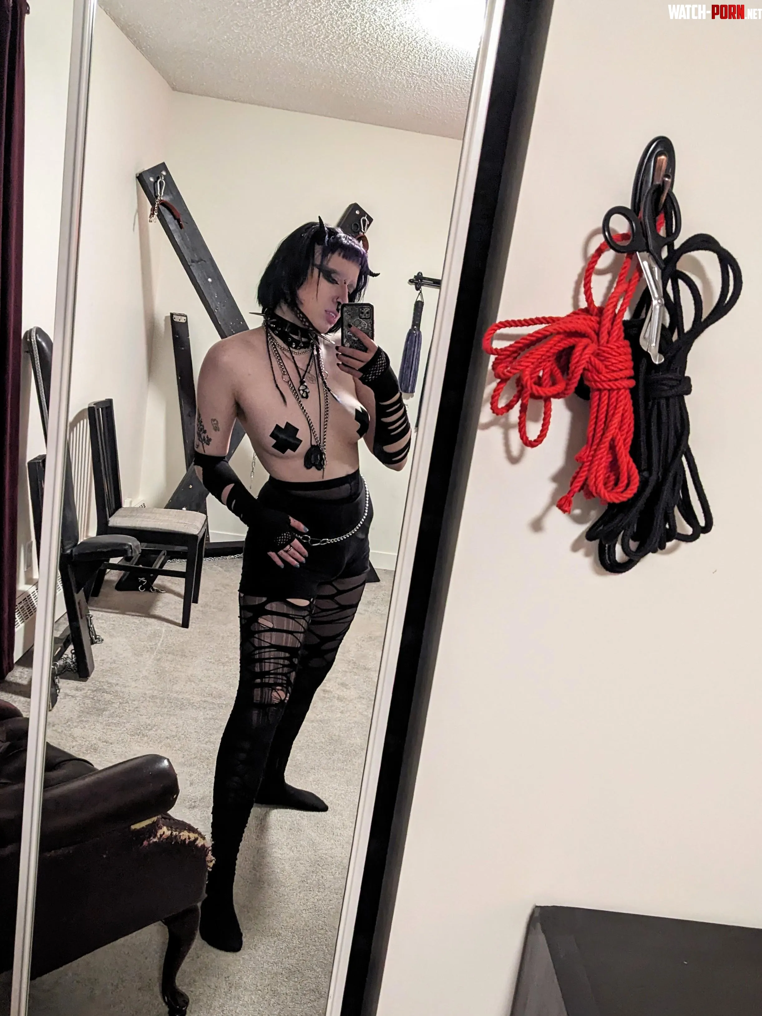 Kinky goth for youuu by viking_alien