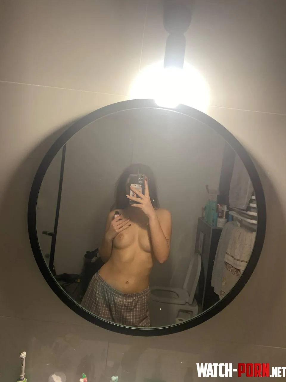 In one word how would you describe my mirror selfien by ZoneChill