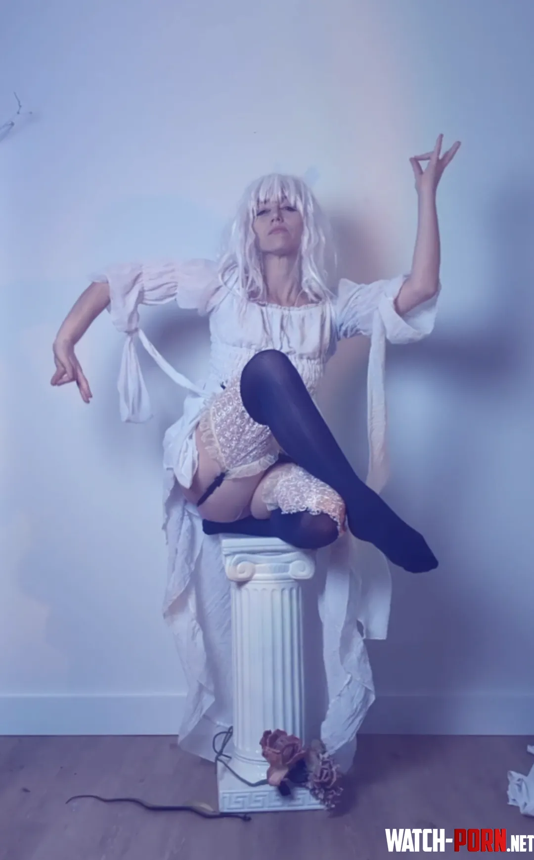 Goodness white Shiva  by modelchristelle