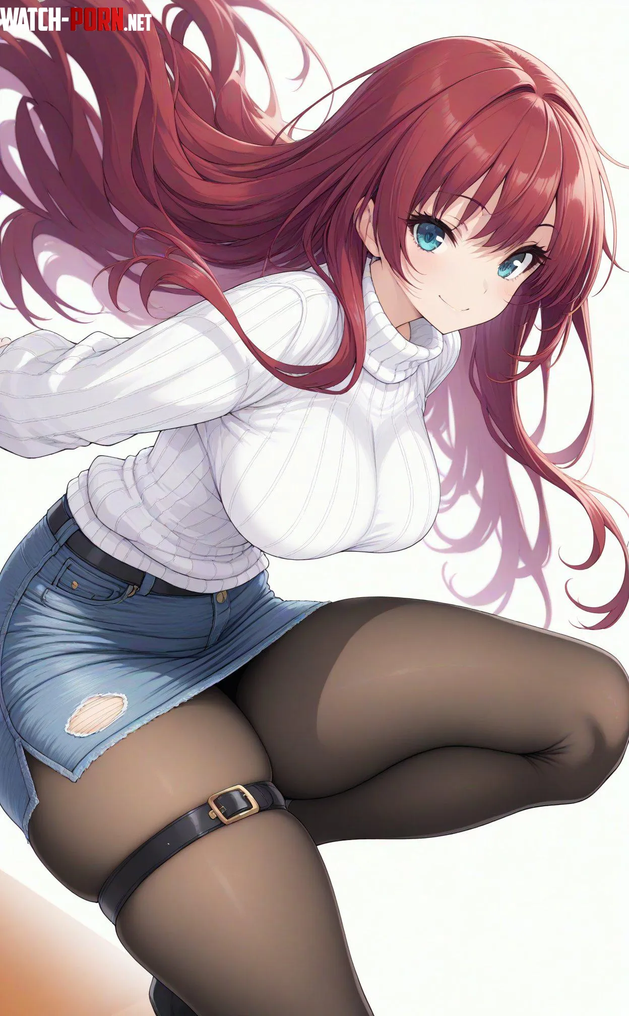 Snug Sweater amp Tights  by CheetahSperm18
