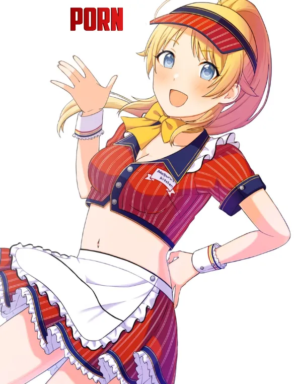 Hachimiya Meguru Confidently flaunting her midriff sasakamasasa by Important_End_6700