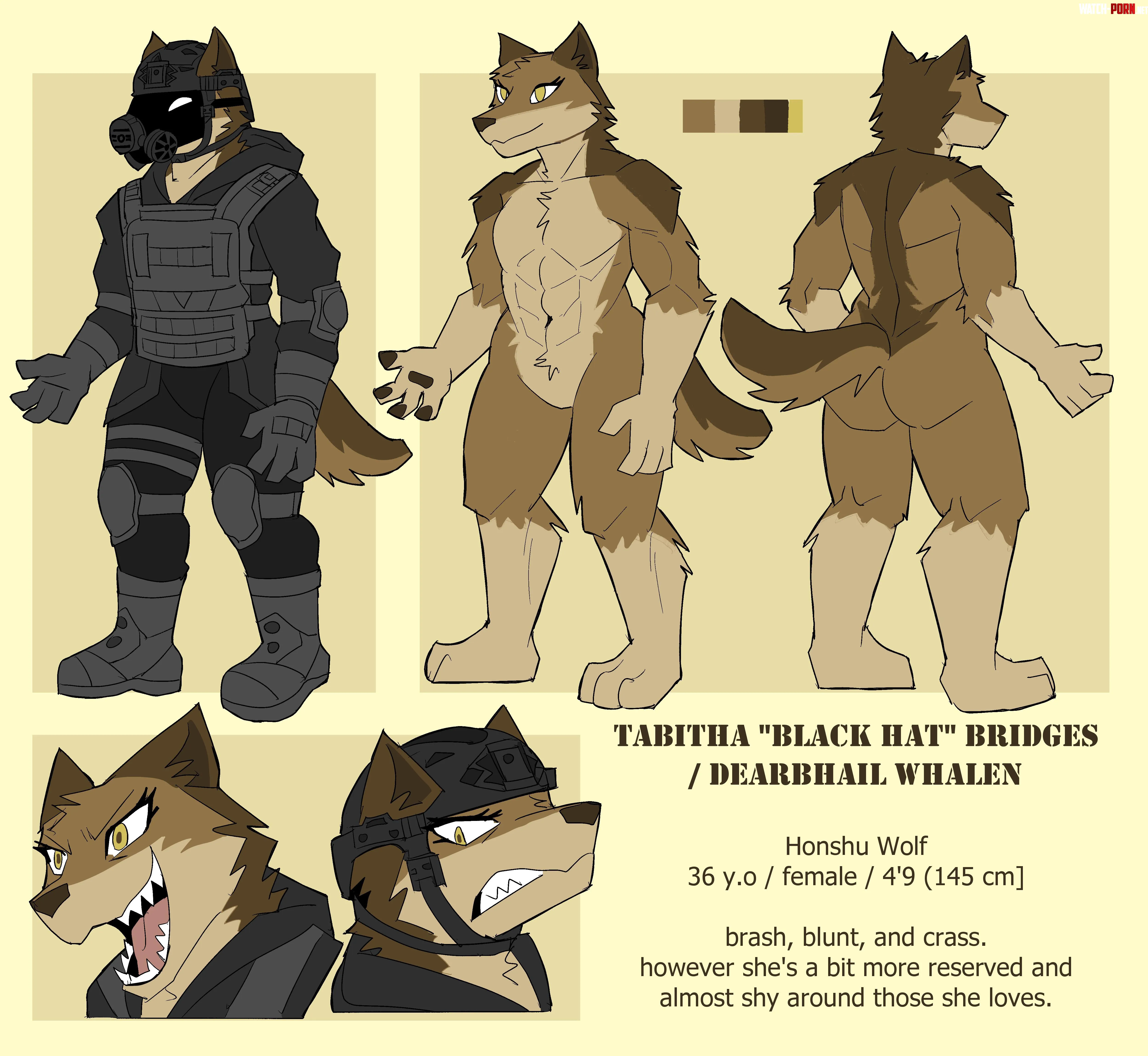 Ref sheet for the character in my recent commission post by CAPTAINPRICE79