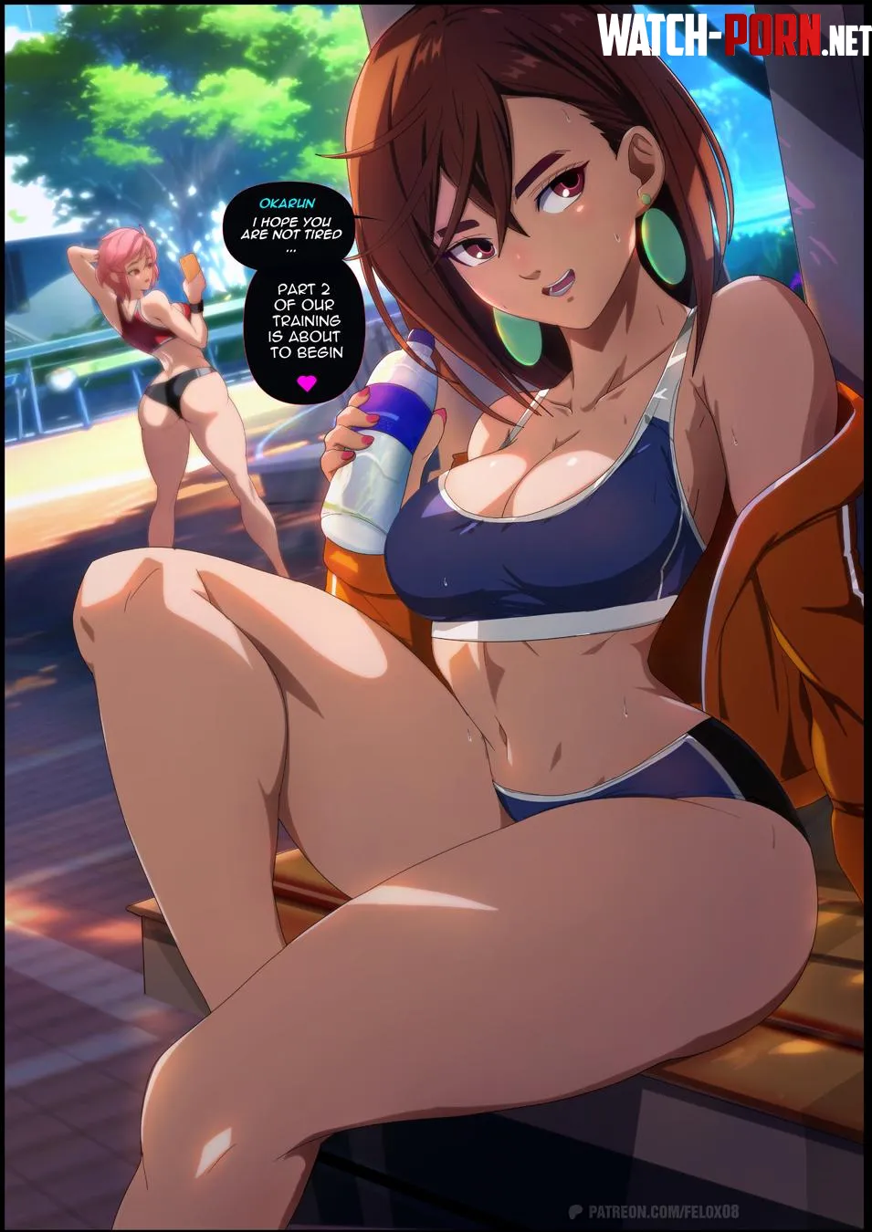 Get Ready To Train With Momo Felox08 Dandadan by A_MASSIVE_PERVERT