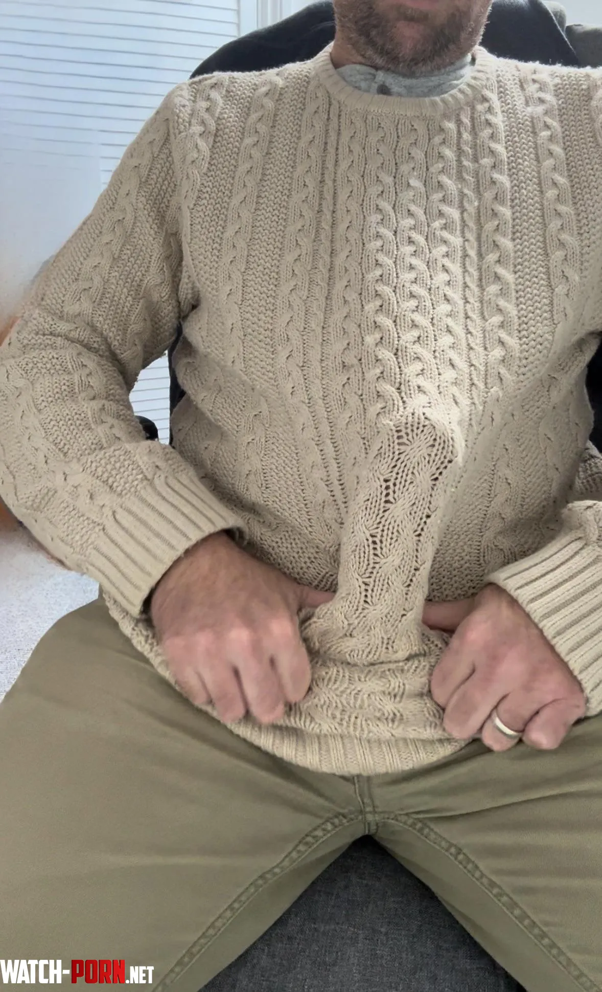 Lift my chunky sweater to see what dads hide underneath 47 by welshandhung