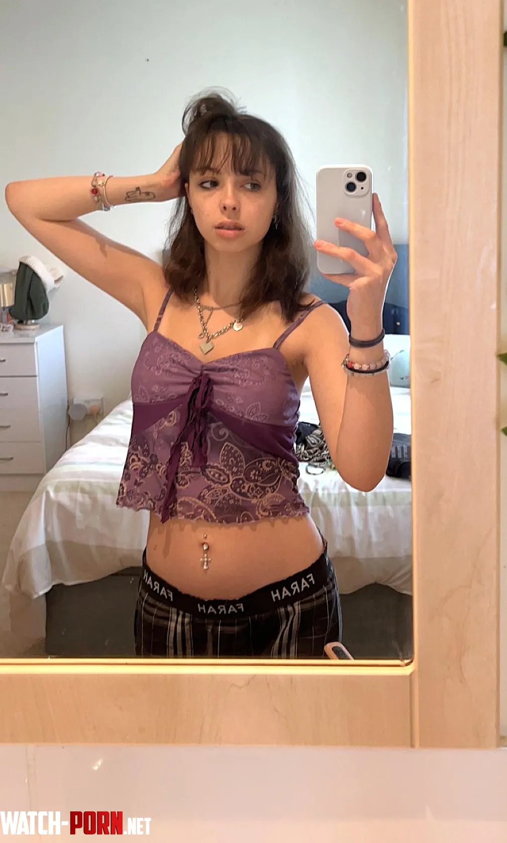 My crop top is too short  by Past_Scale_6240
