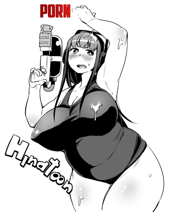 Fat girl in swimsuit Fukumaaya by Xiphactinus12