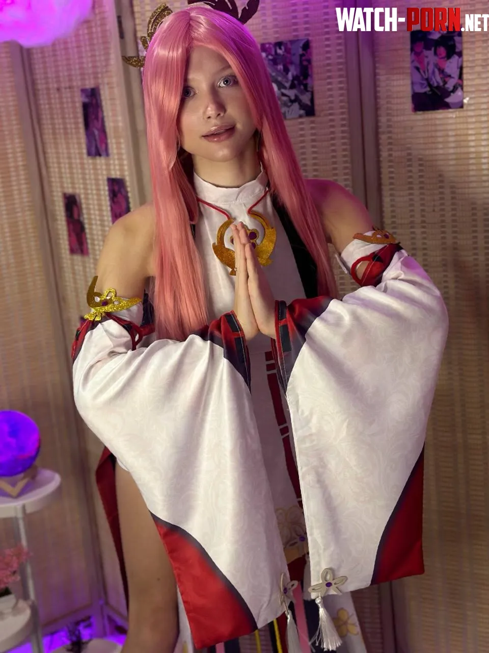 Yae Miko by Poly by sexygirlyourdream