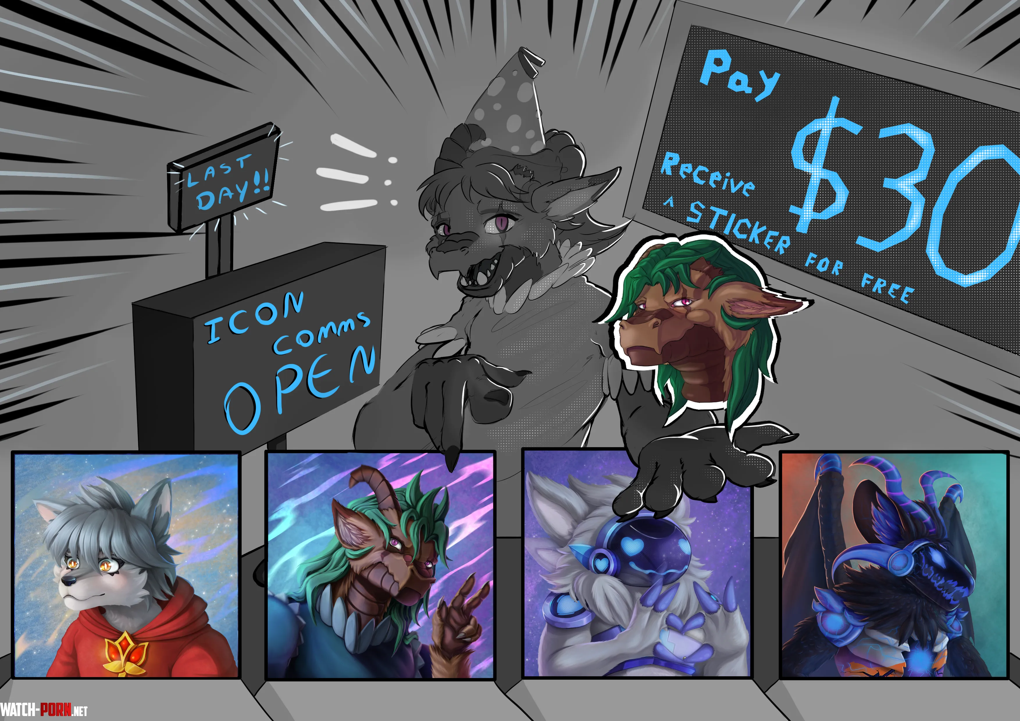 The day comes Its your last chance to do part of this promo if interested dm me by Tonny_Art