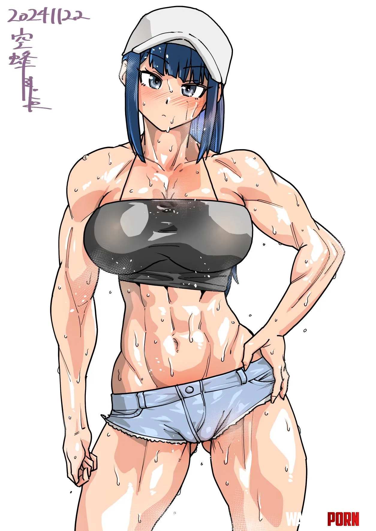 Saori from Blue Archive rollingdrumcan by TheTMoneyMan