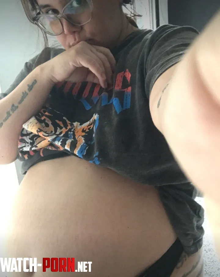 I know you wanna see more of this huge belly by eccentricfemdom