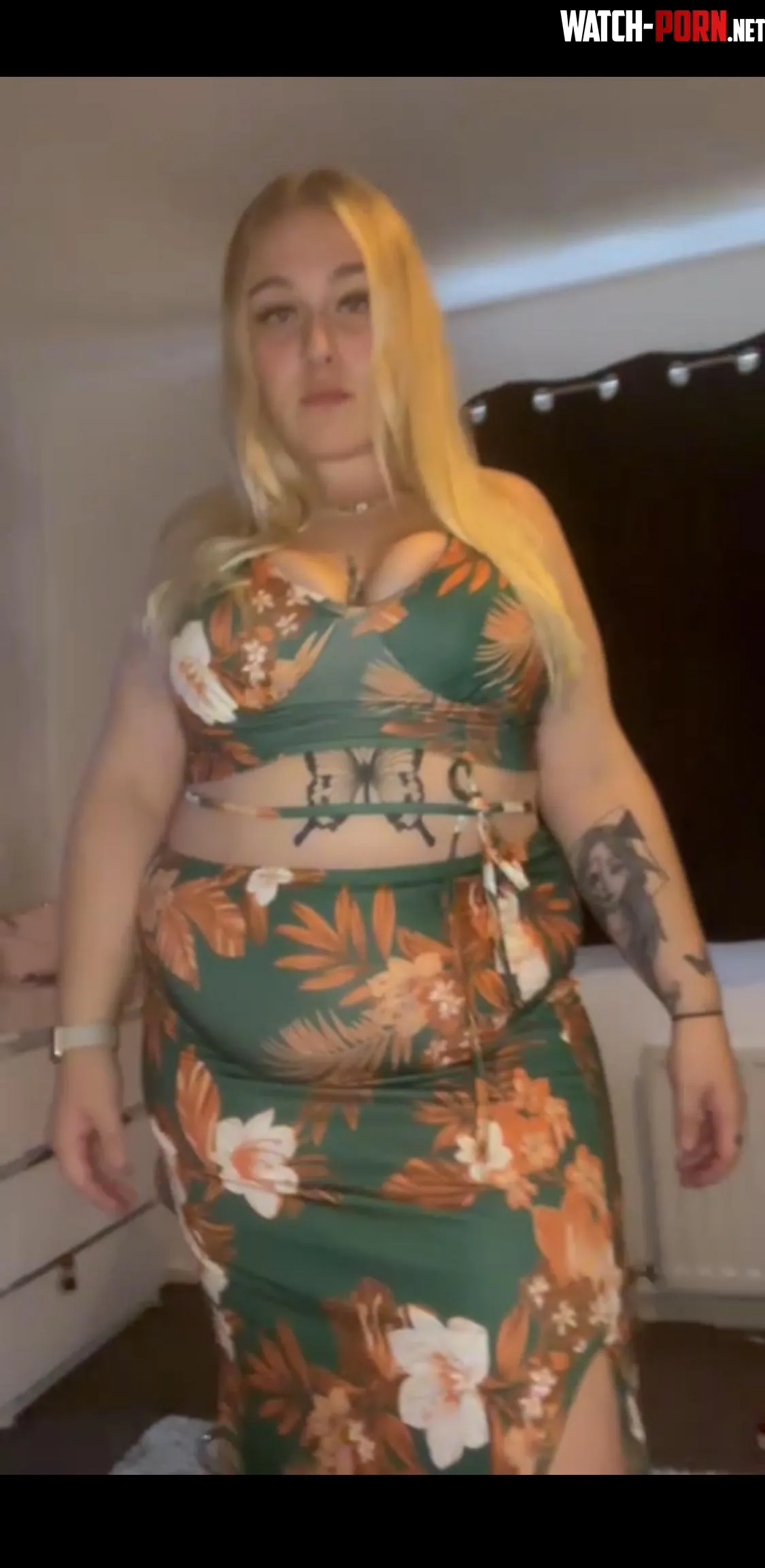 Cant believe I got this dress on  by Kk22booo