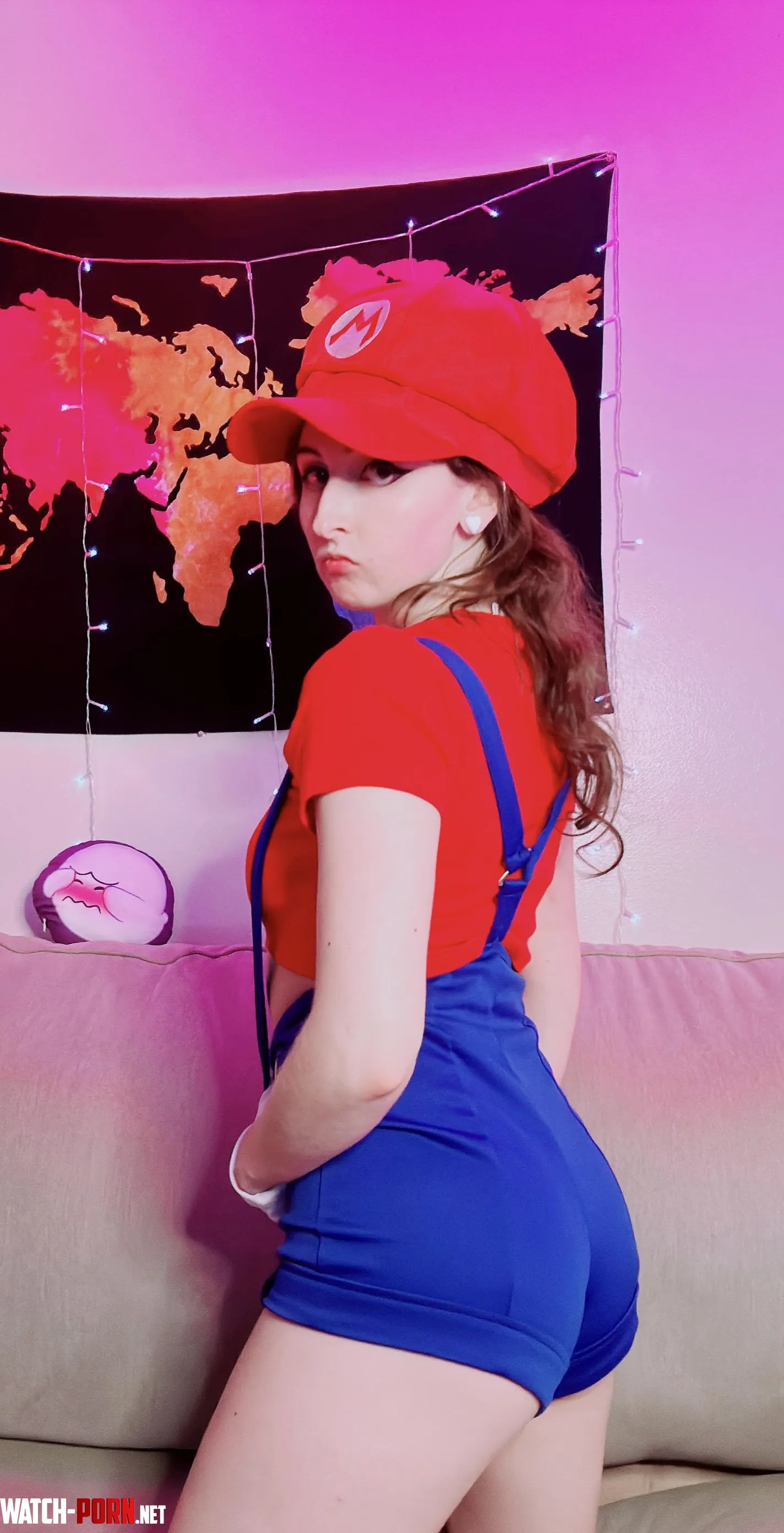 cosplay of Genderbent Mario from super Mario bros by Akariasartstudio by Akaria_art_studio