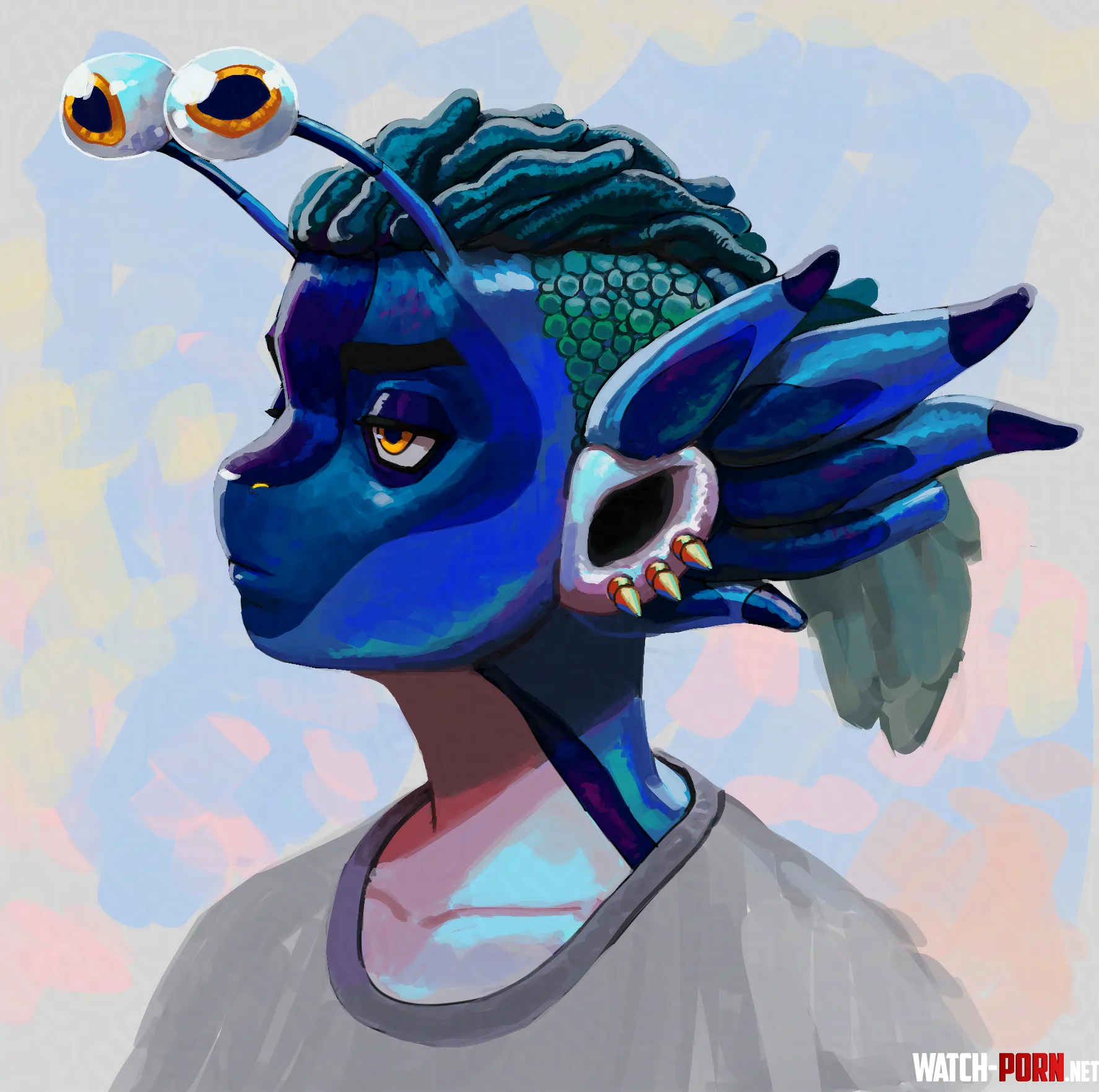 Just a scaleless slug dragon  by megaderp2