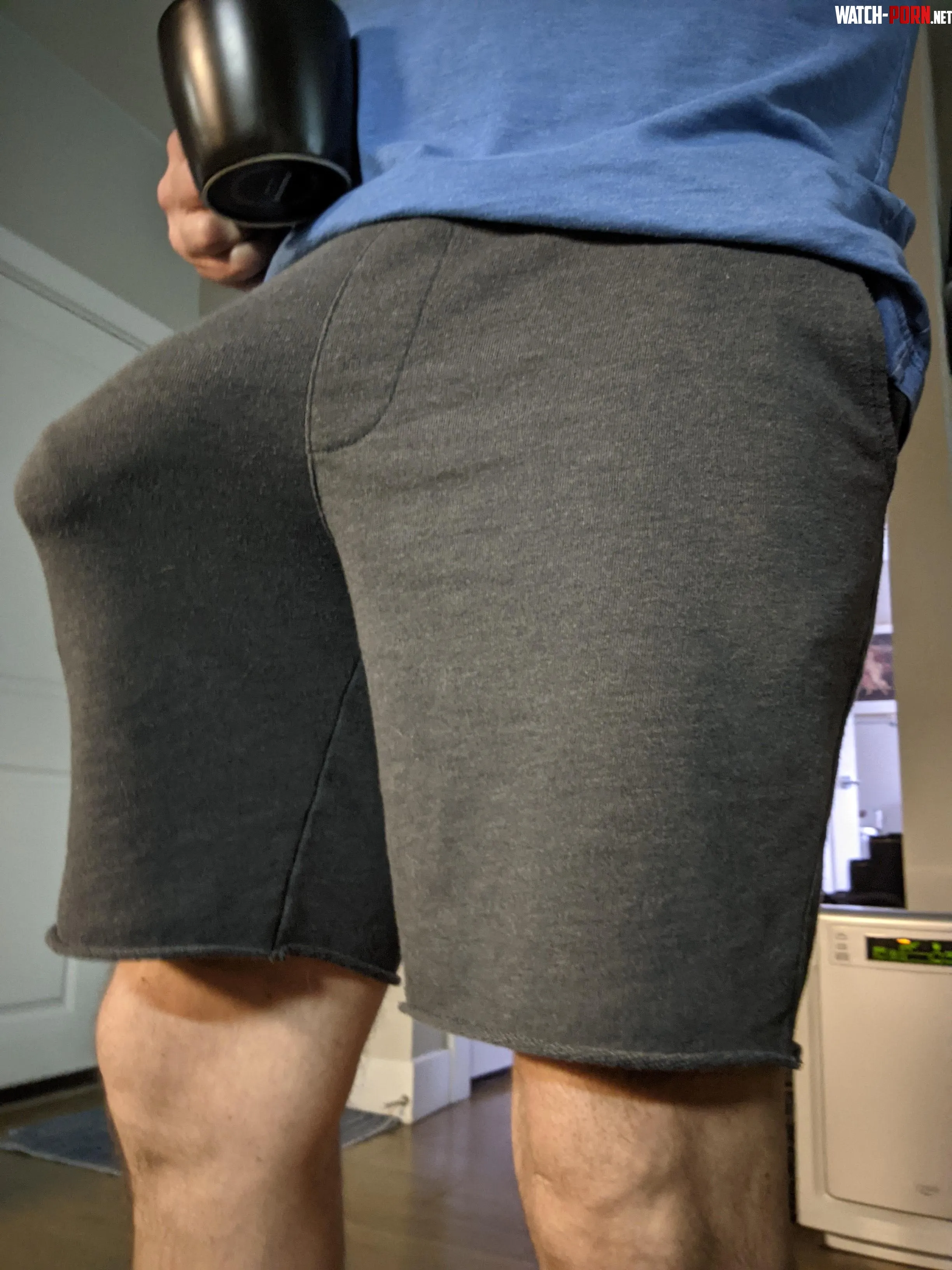 Boner bulge with my coffee by brantblue