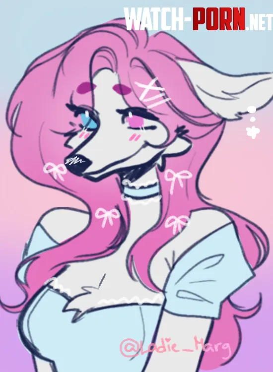 lil sketch before I go slep by Ladie_Marg