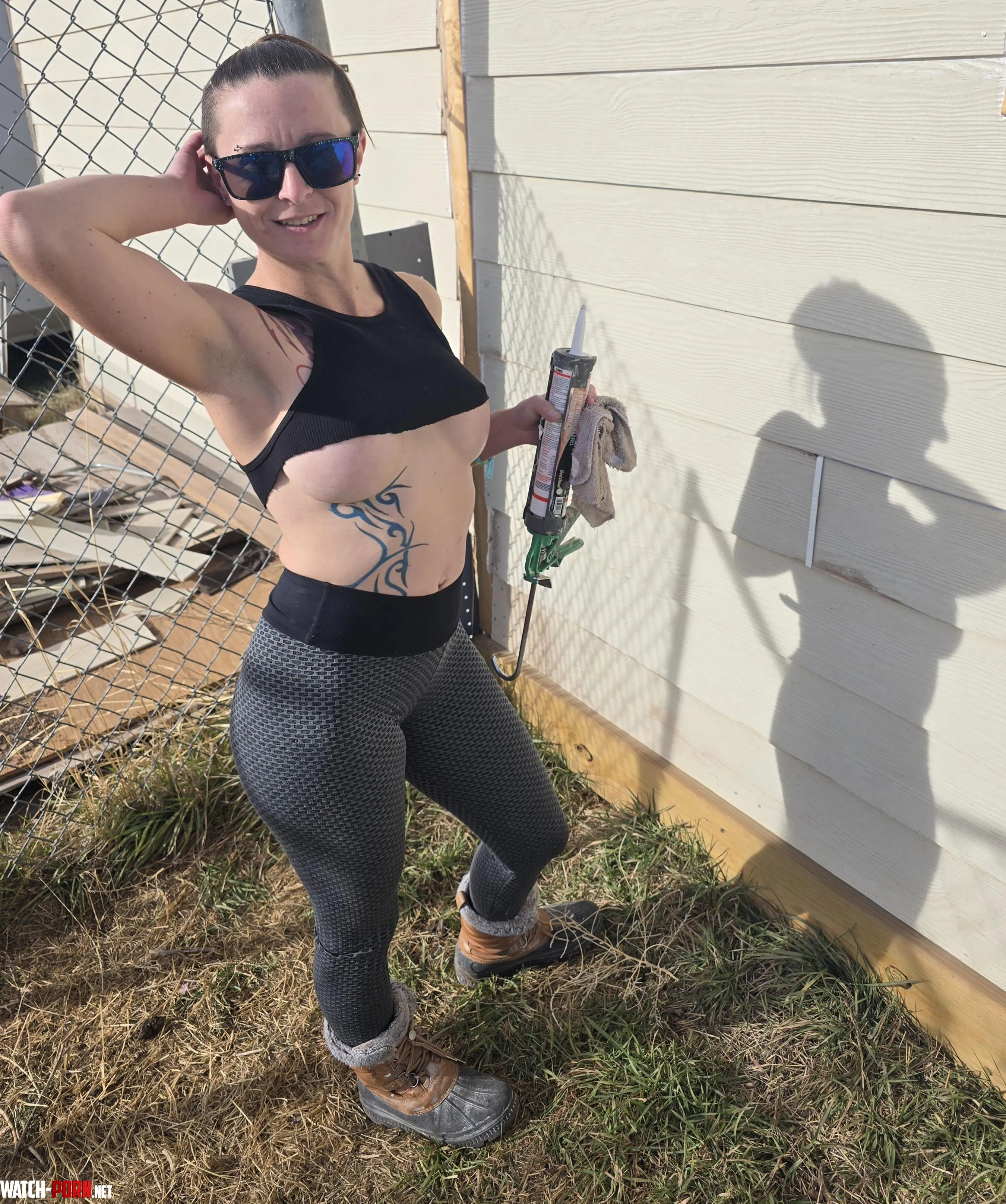 Working hard to keep the jobsite sexy by Ruins-of-Paradise