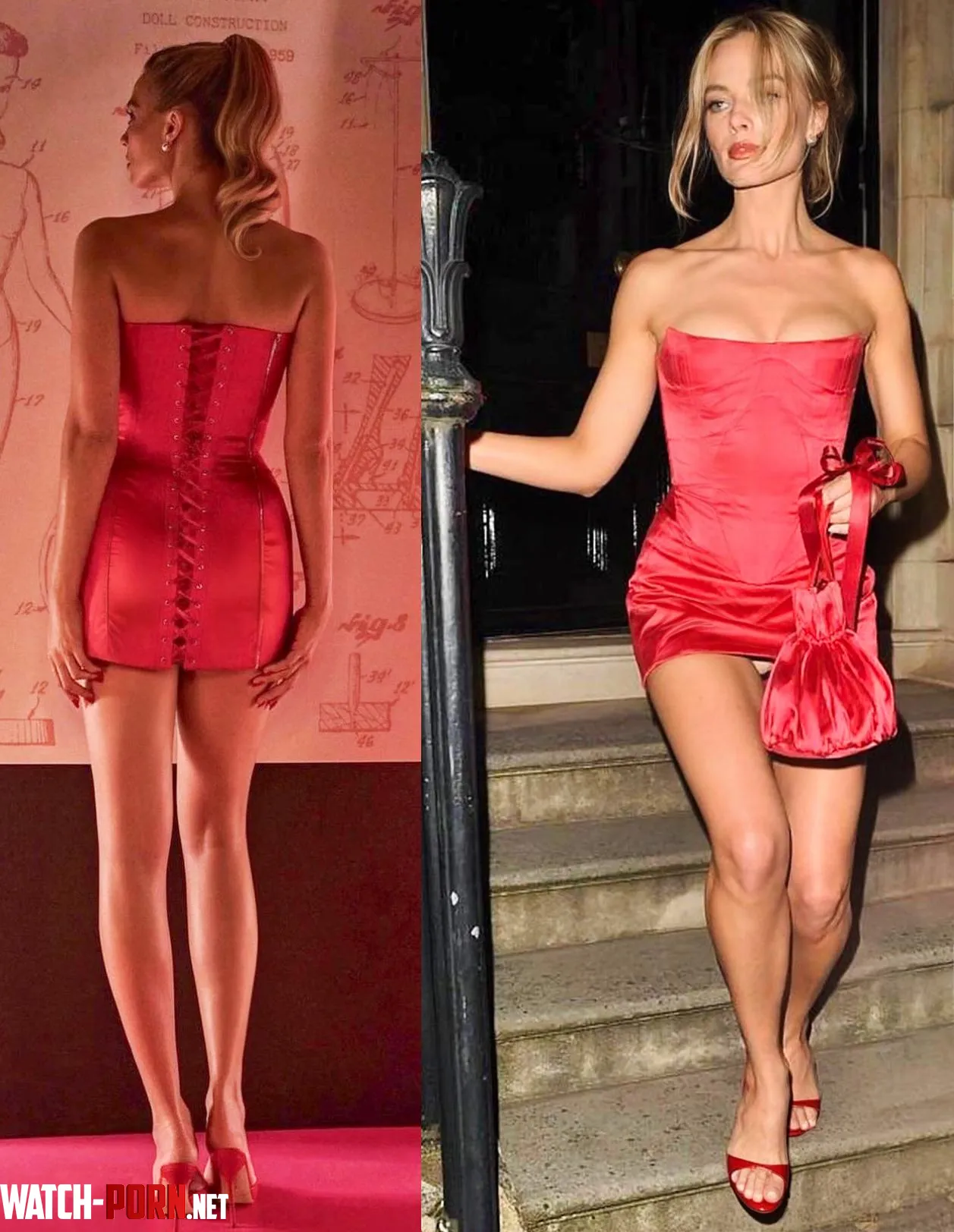 Margot Robbie before amp after the party by Emma17229