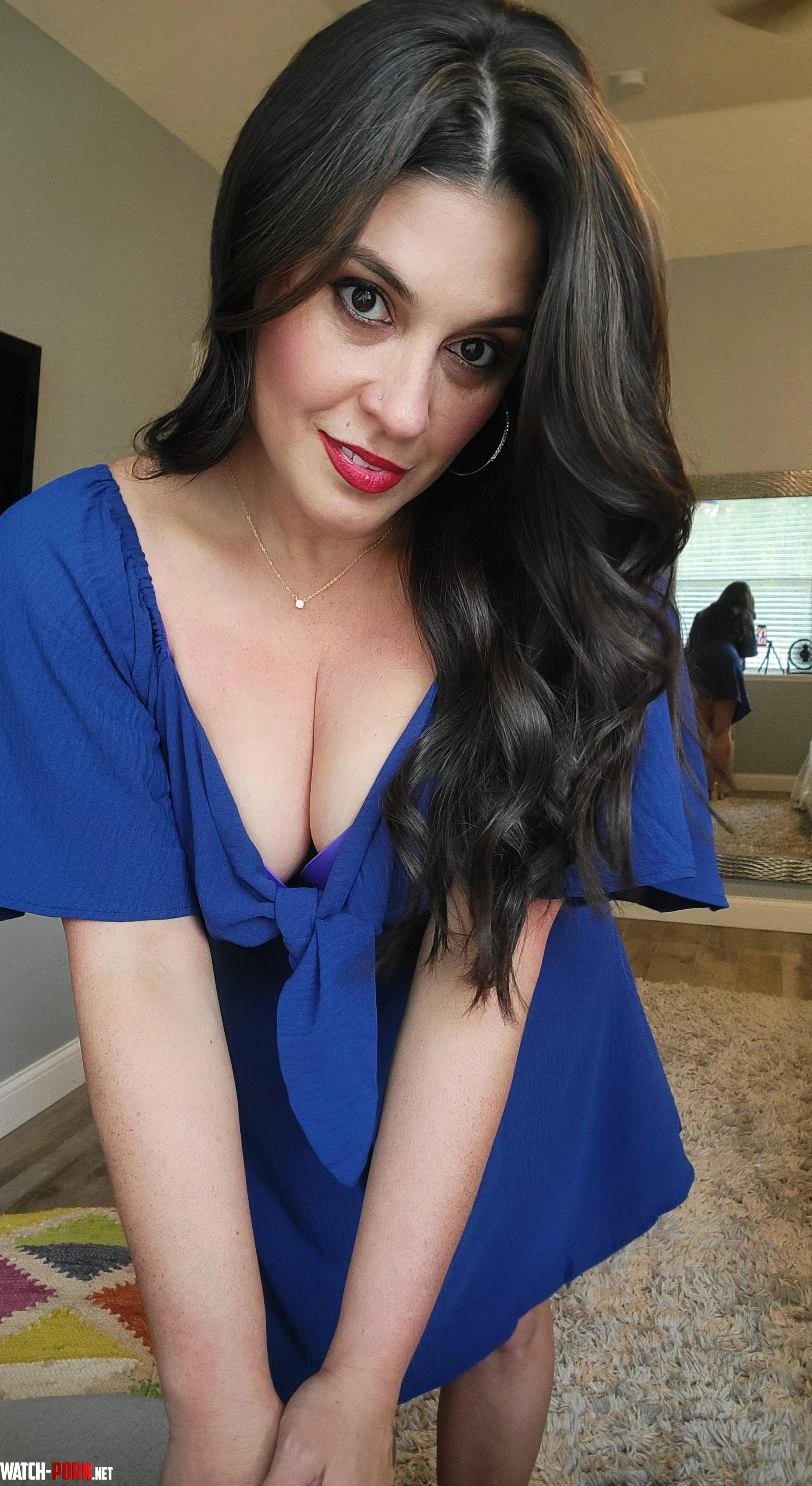 Feeling so sexy and classy in this blue dress  by cc51817