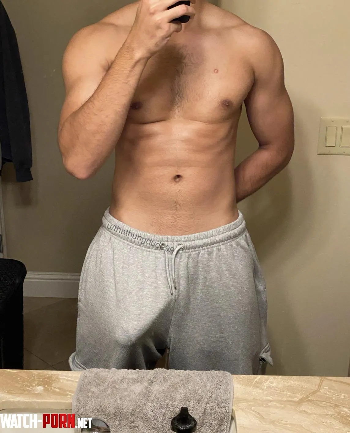 I love wearing these sweats out 25 by thathungdude99