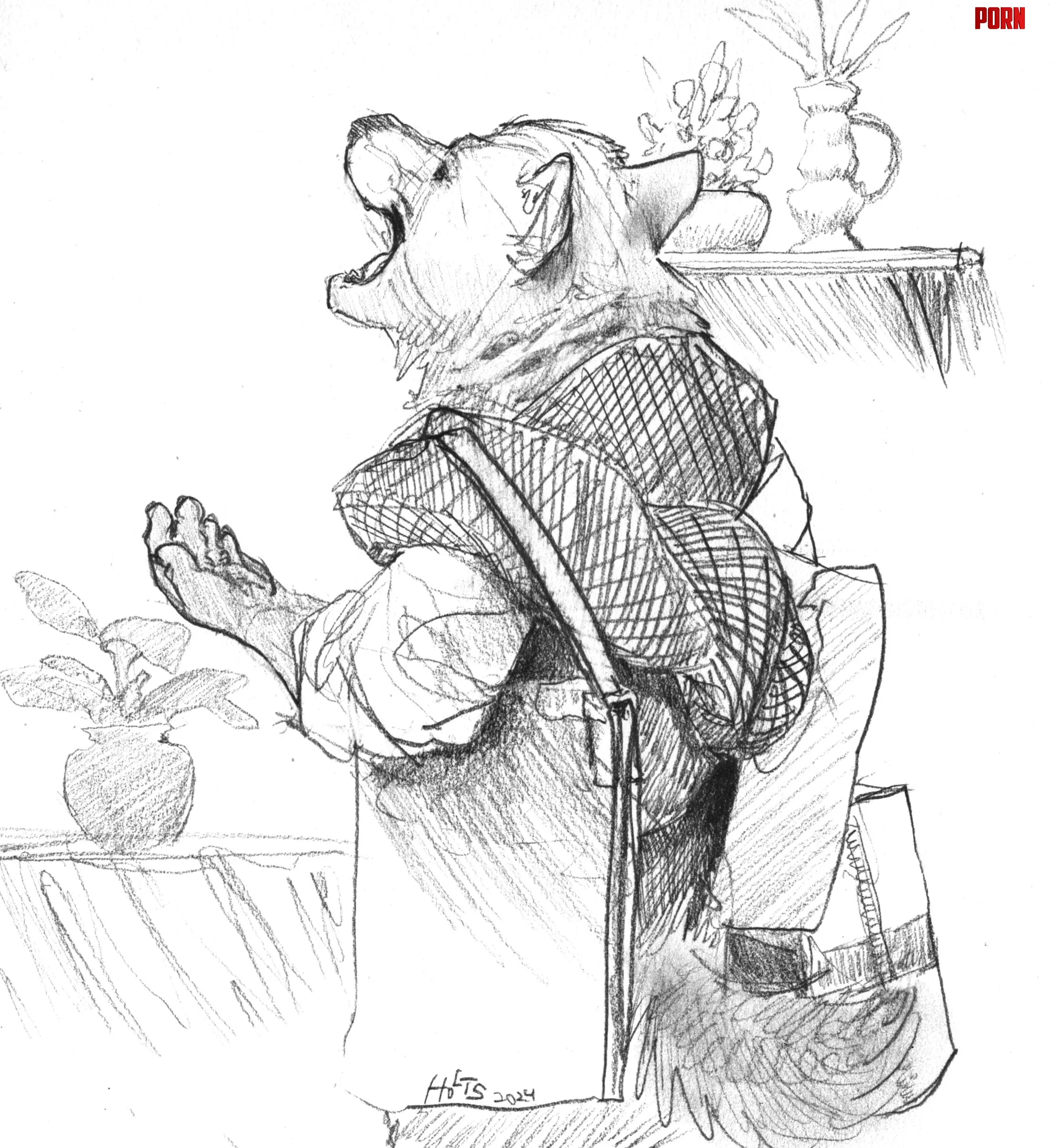 That Dog is Back Holt5Me Pencil 2024 by Gryphonpheonix