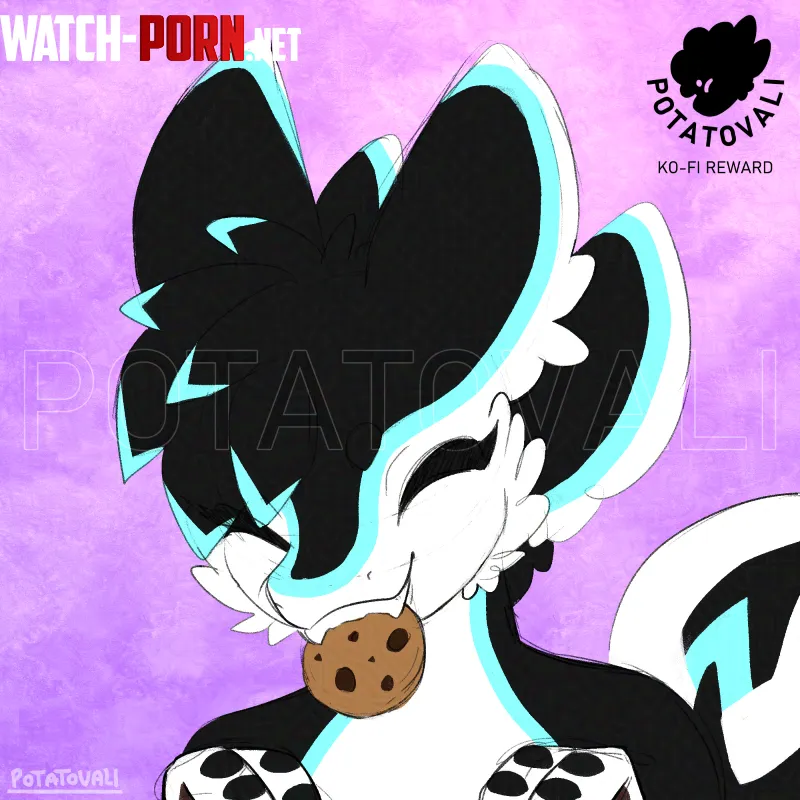 Birthday drawing for Raisor Kofi reward Art by me by Potatovali