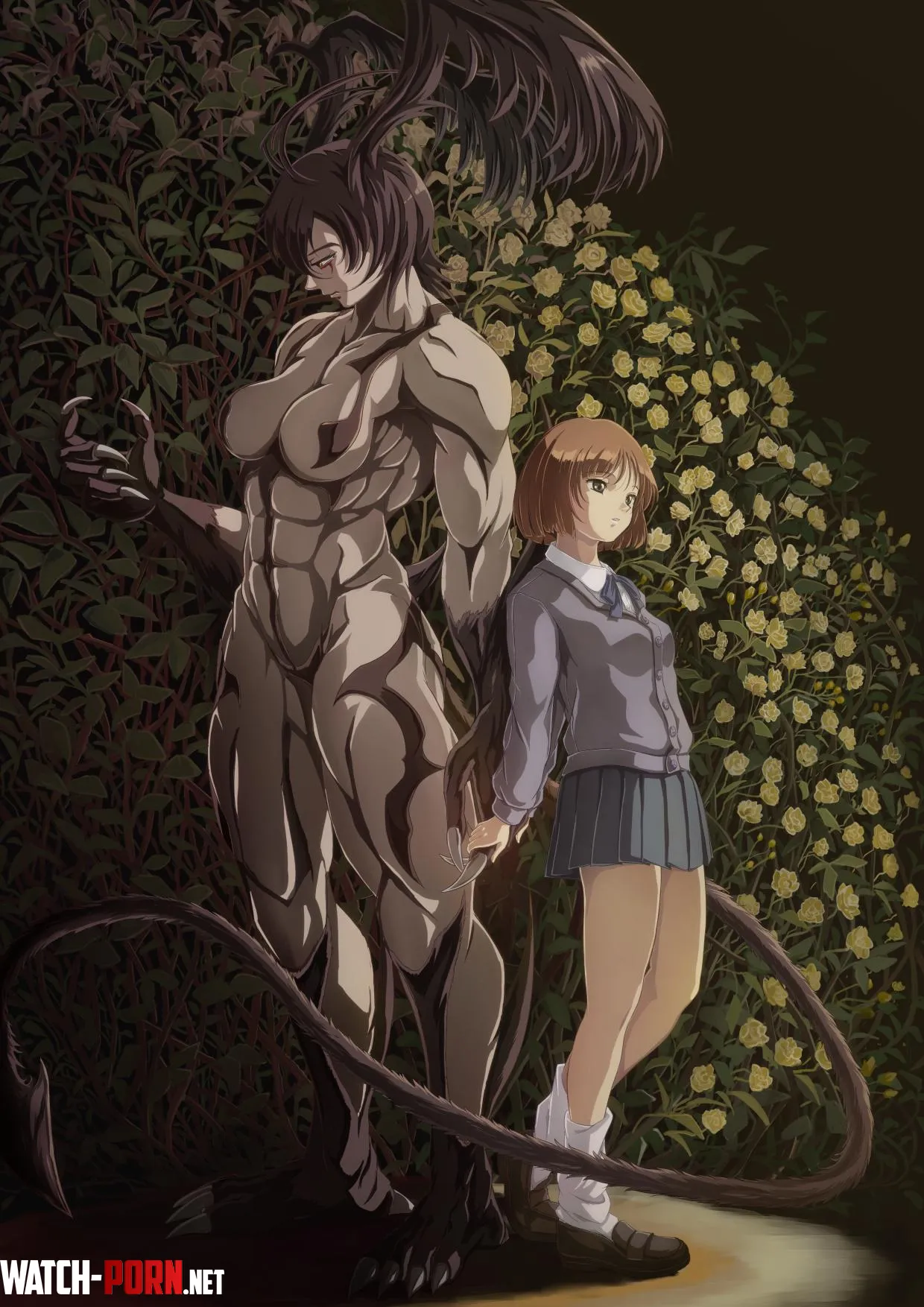 Love between Devilman and human by  Devilman LadyDevil Lady  by SlientLittleJohnson