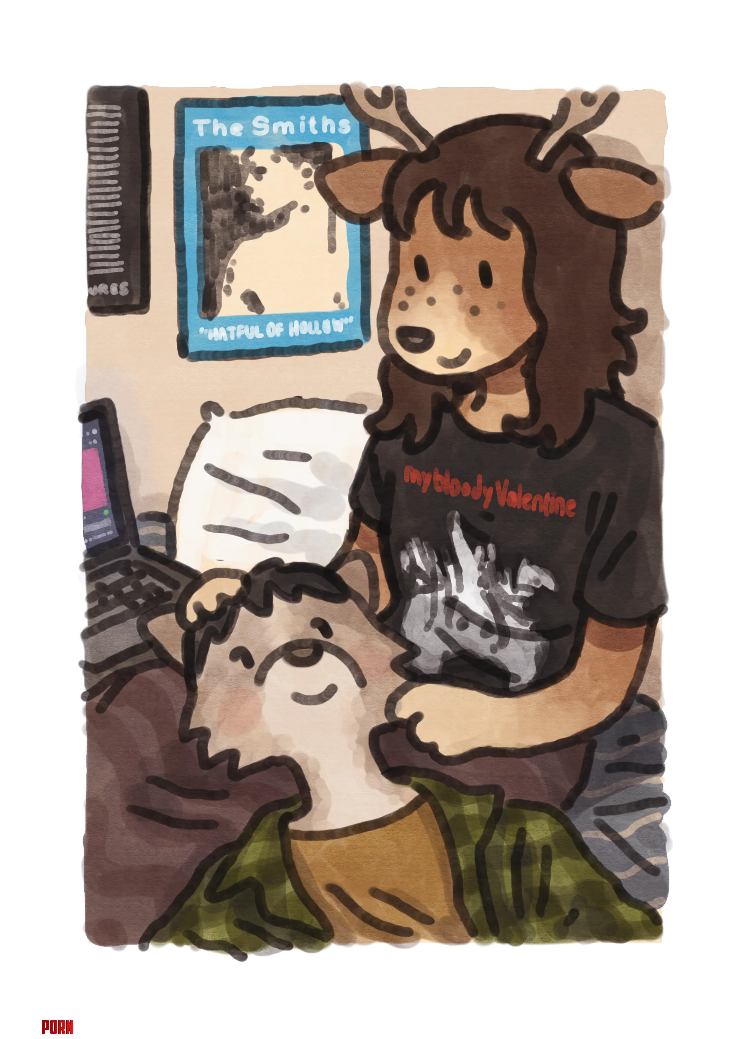 Comfy by jankapnoc  by janm_art