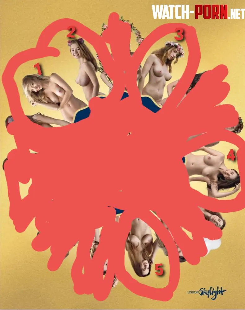 Do any of you know the names of these five Sorry for the low res pic by LumbagoArthur
