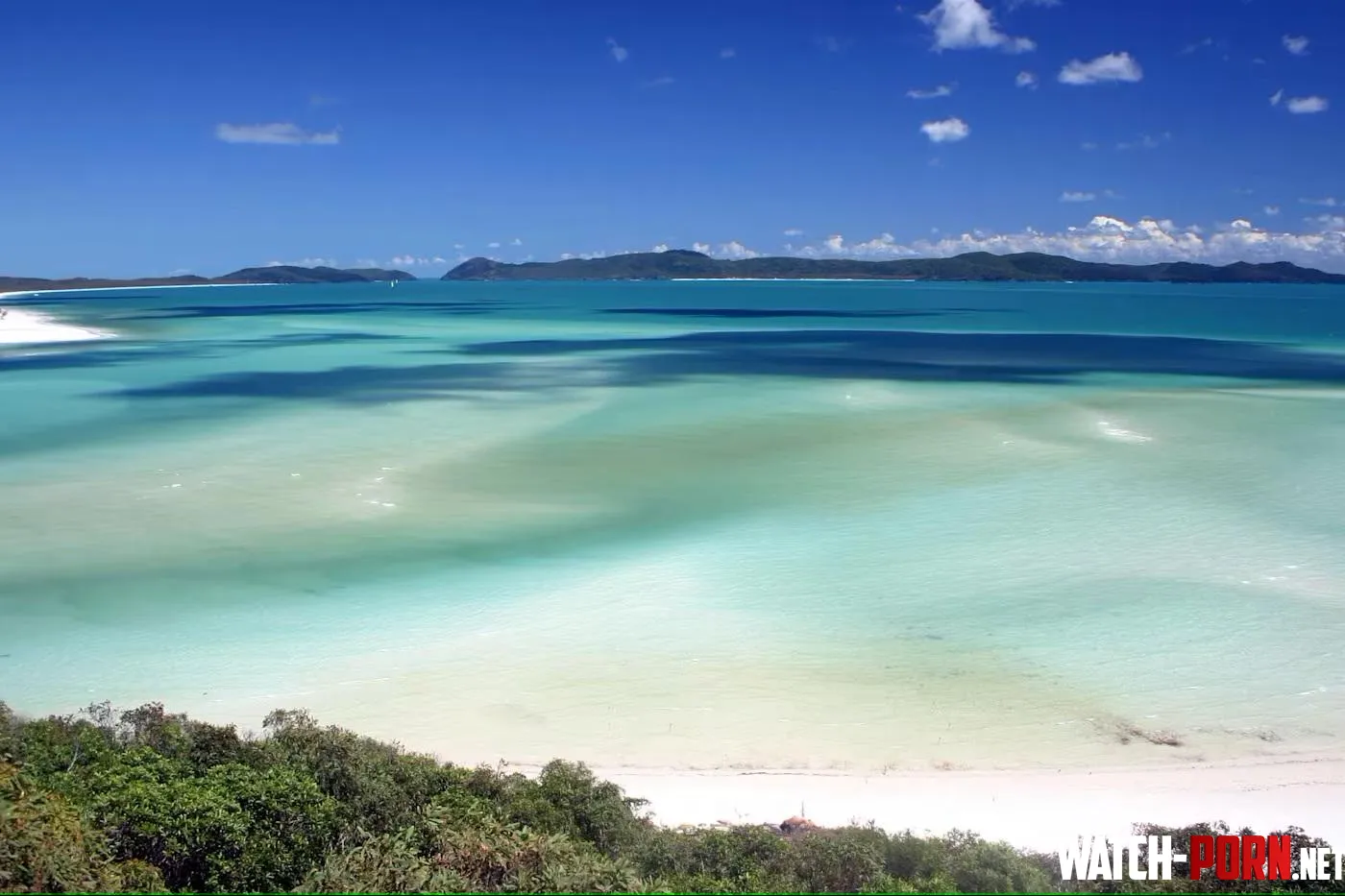 Whitehaven Beach Australia by _13sparrow