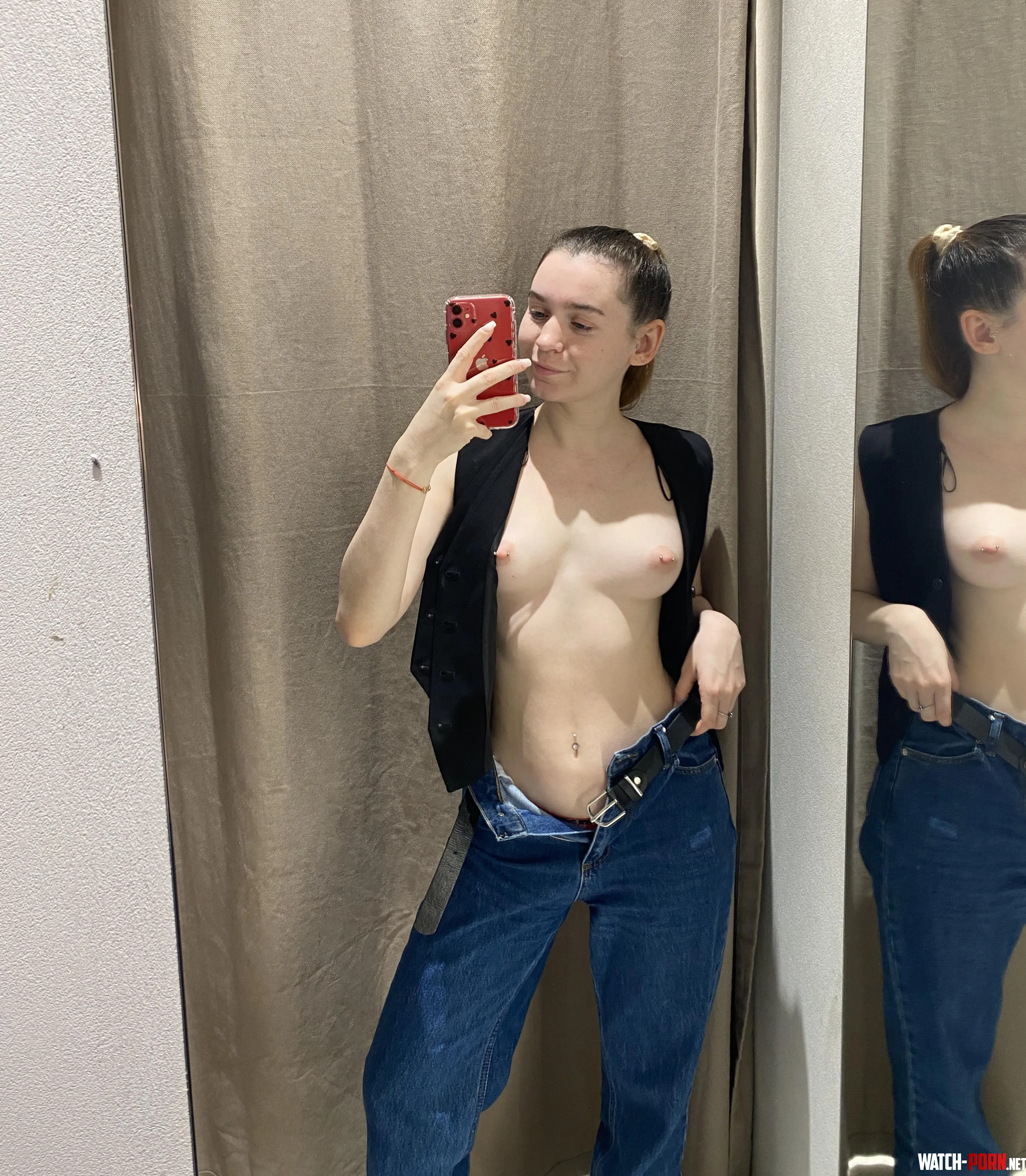 These selfies in the mirror are great for your excitement by Angelfrom_Sky