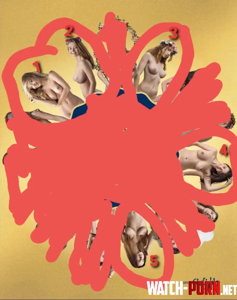 Does anyone know the name of these 5 girls Sorry for the low res pic by LumbagoArthur