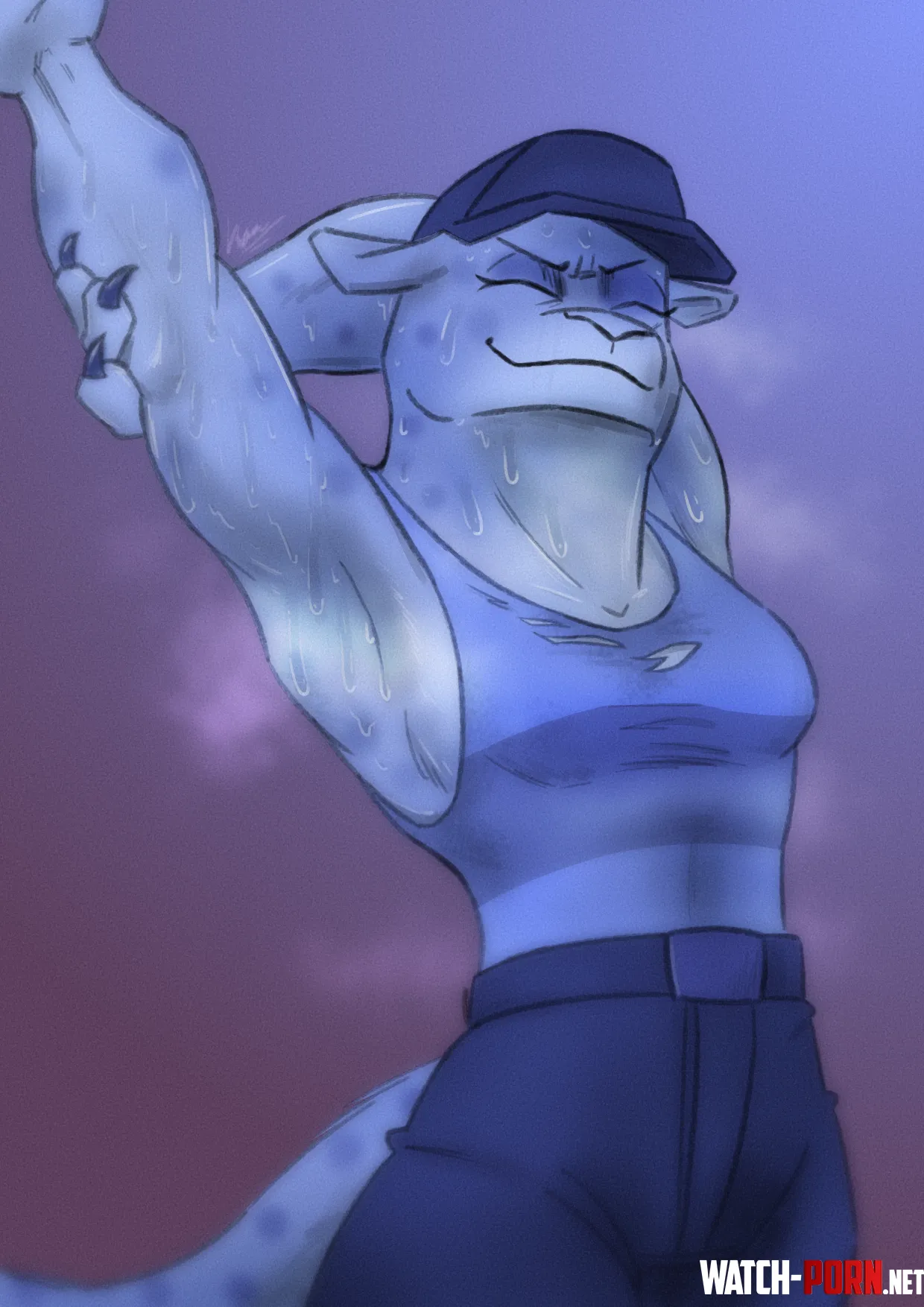 The Bad Guys 2 Snow Leopard Art by Me by Metrosaurus