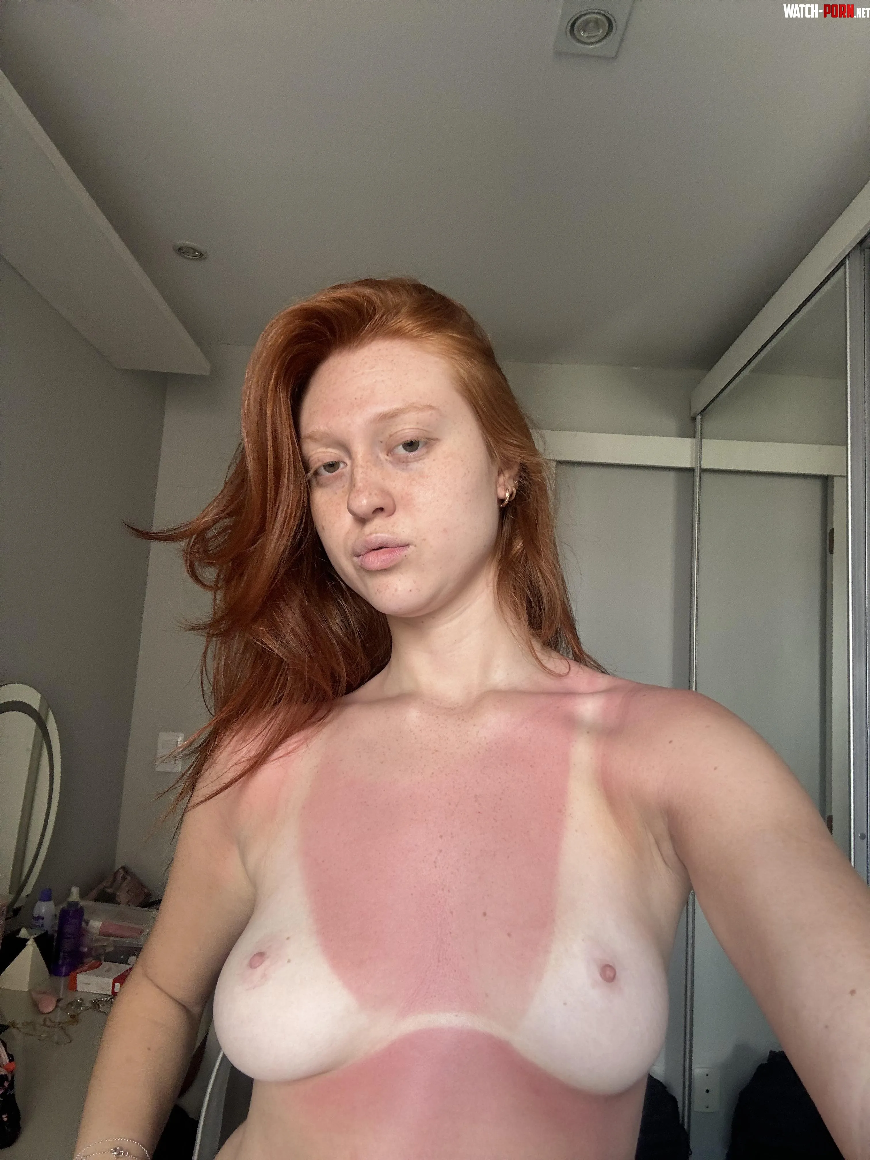Natural boobs are always  by redhairchloe