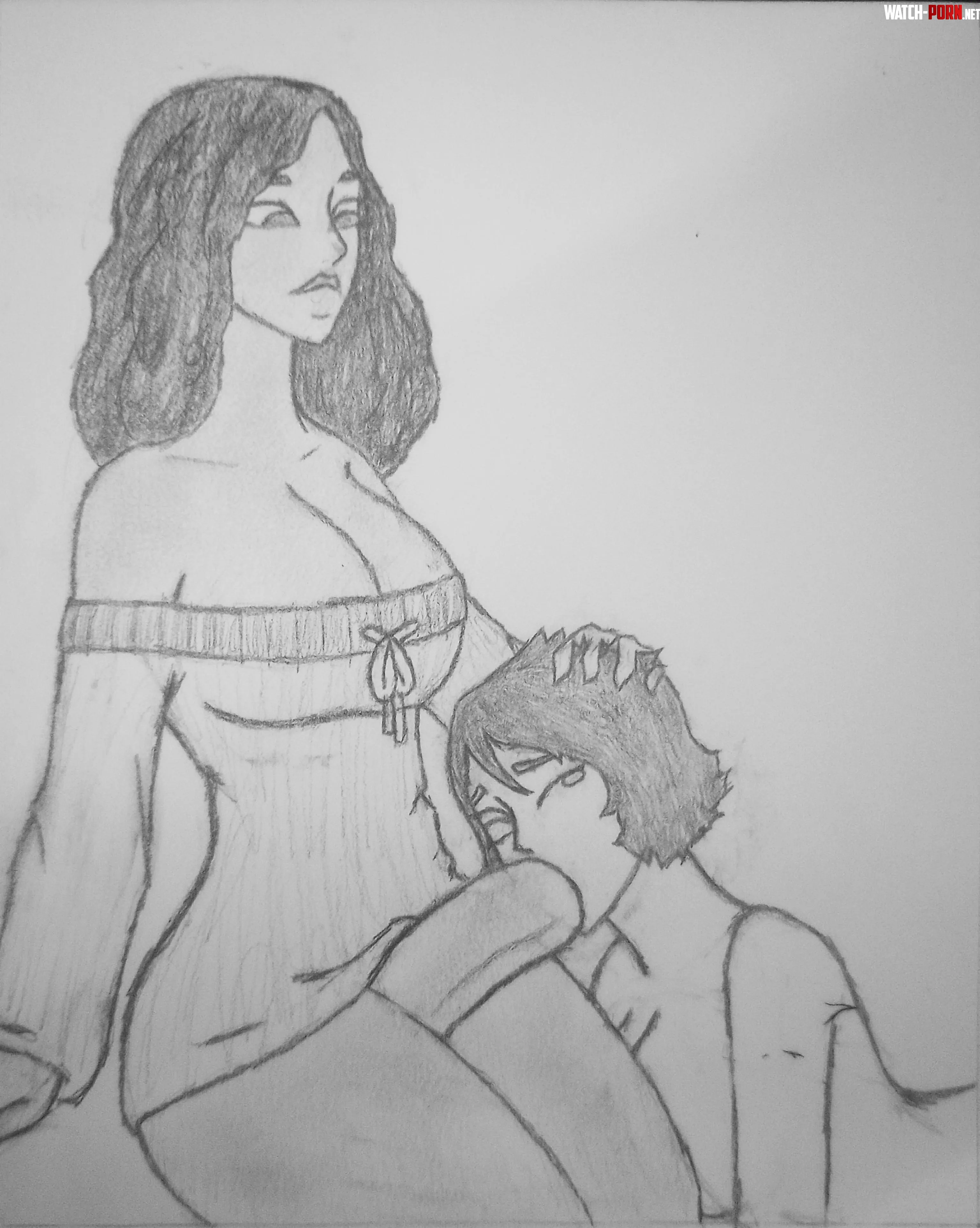 Pushing her head down  by mrman69696