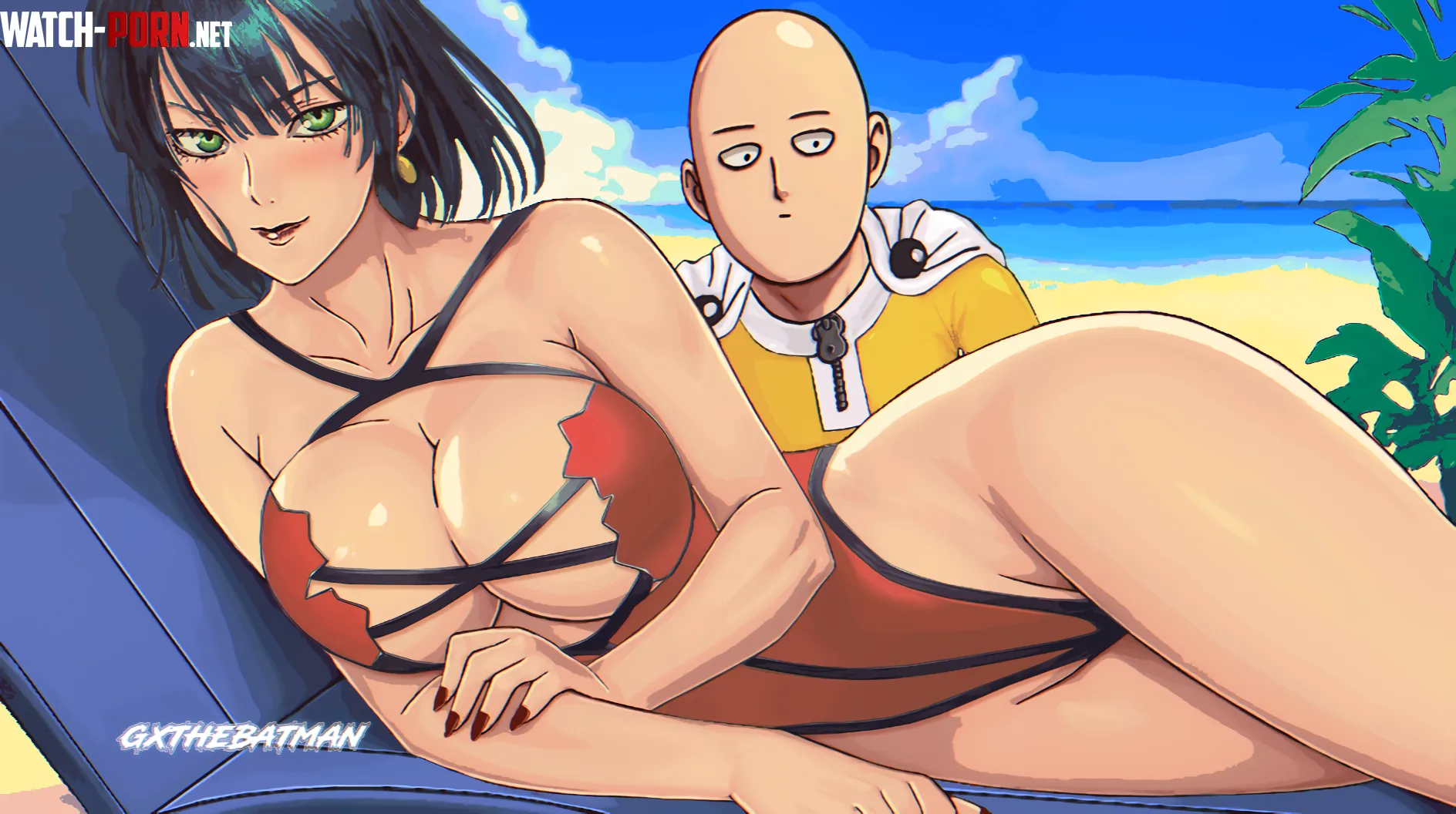 Fubuki and Saitama One Punch Man by GxTheBatmanYouTube