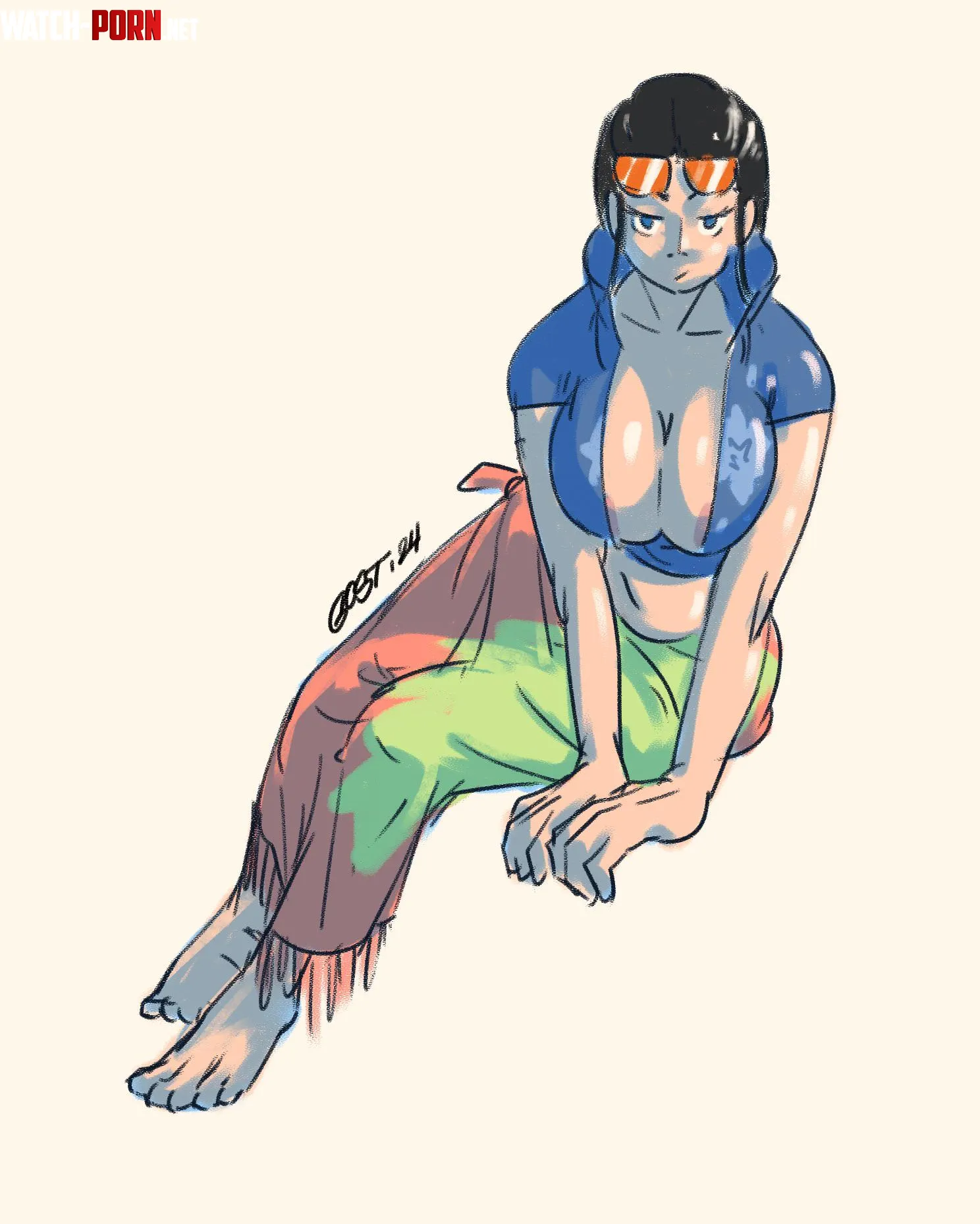 Robin sketch by goststrayker