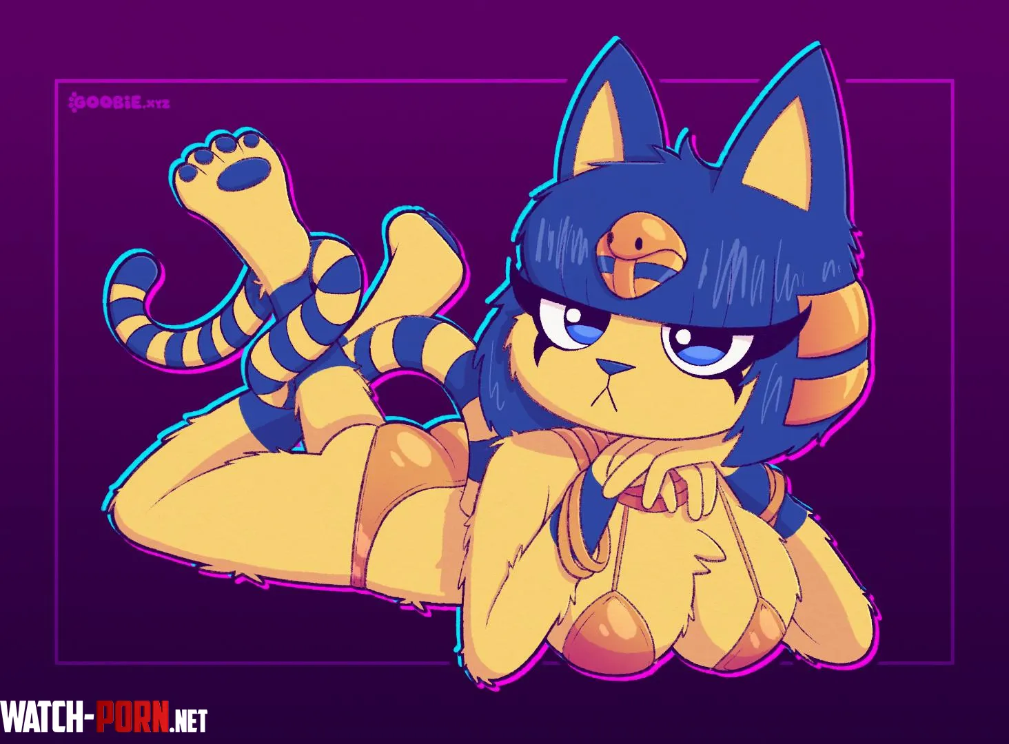 ankha finally my art by GracieBellArt