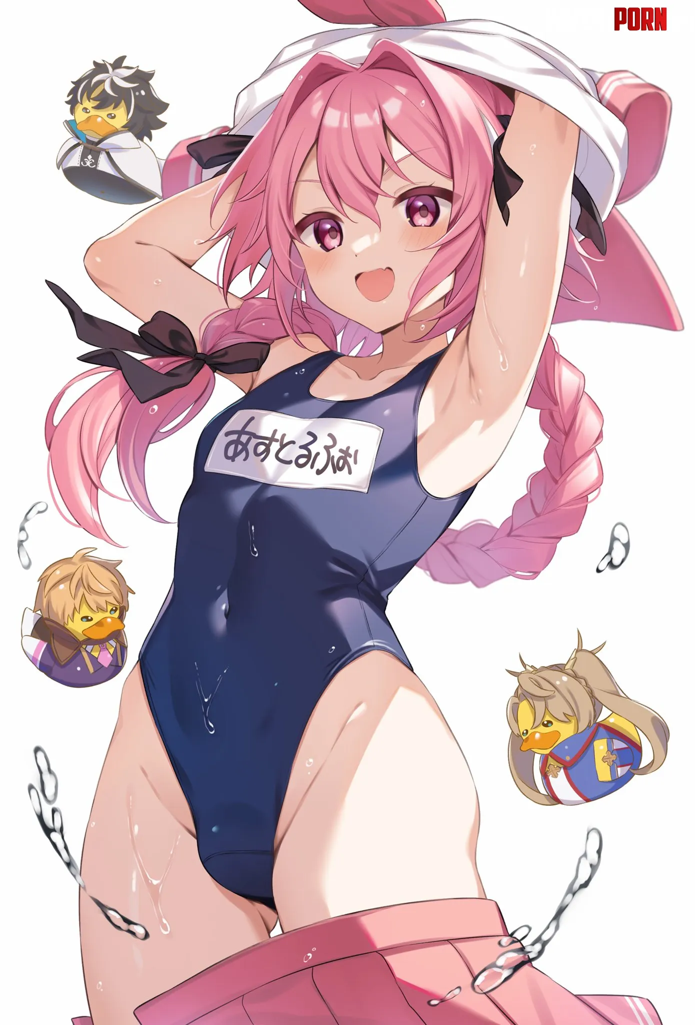 Swimsuit Astolfo by pedoro_pedoro