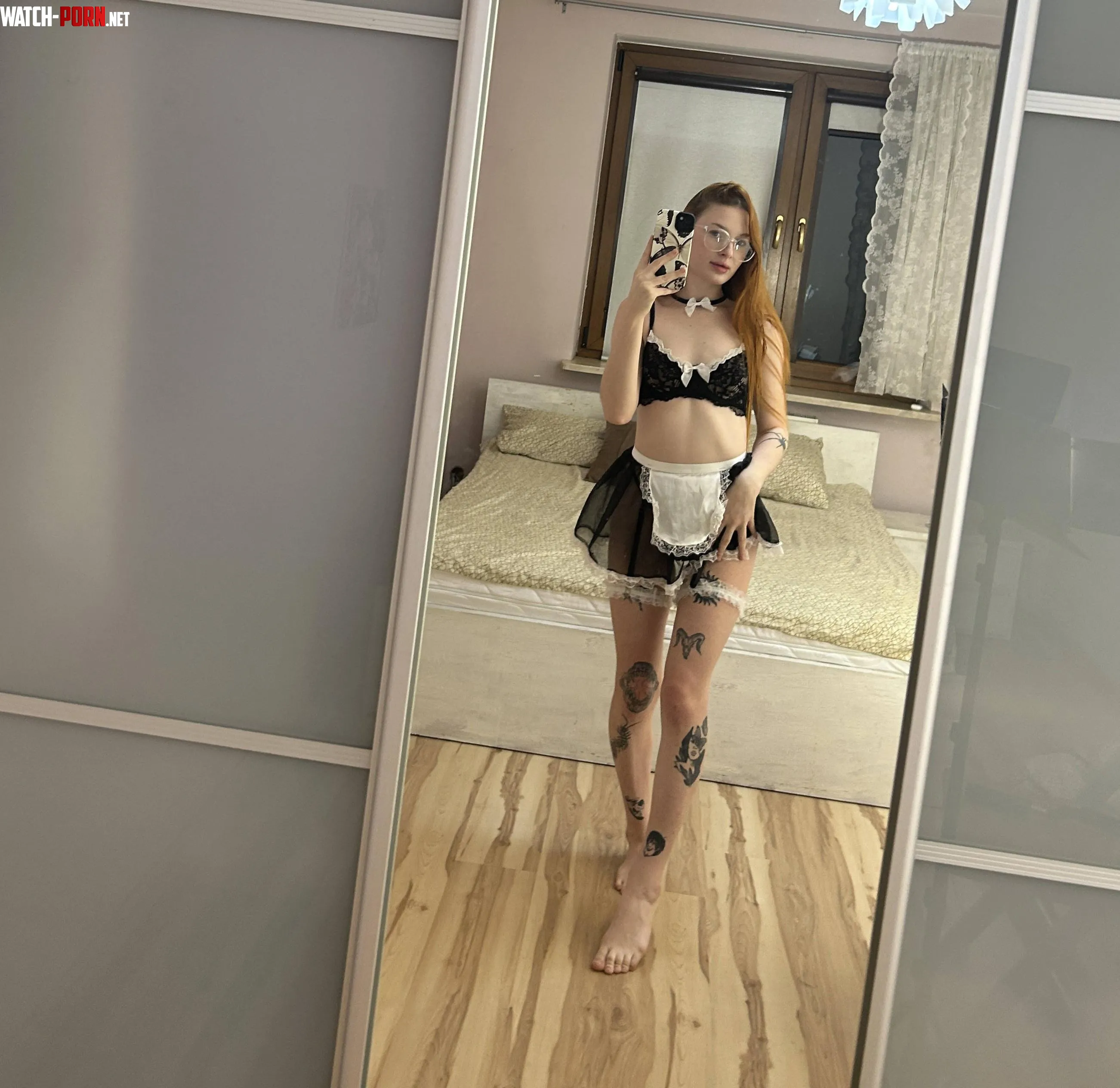 these tattoos look good on a maids legs by galactiickiss