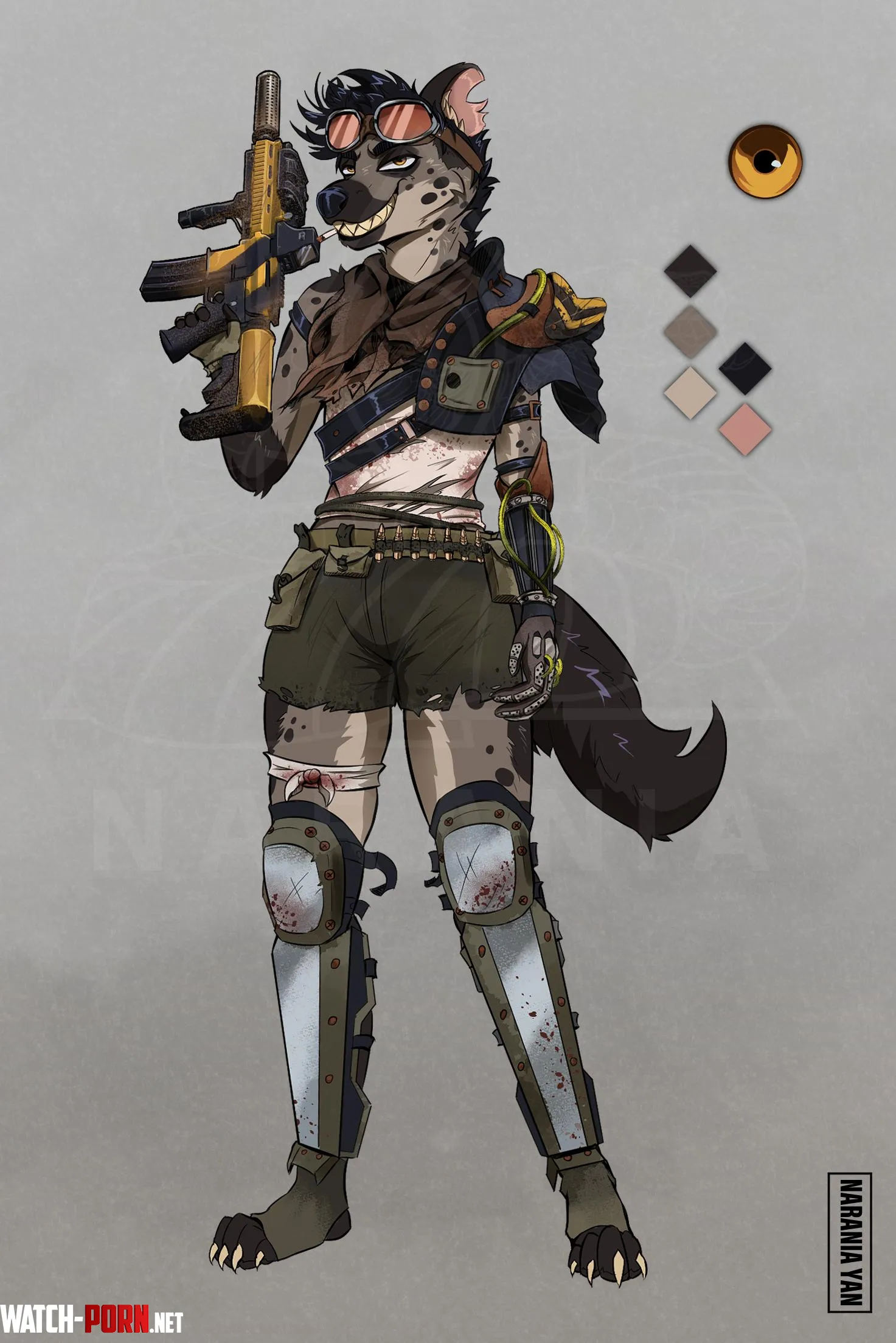 She will survive any apocalypse Adoptable by No_Inevitable8420