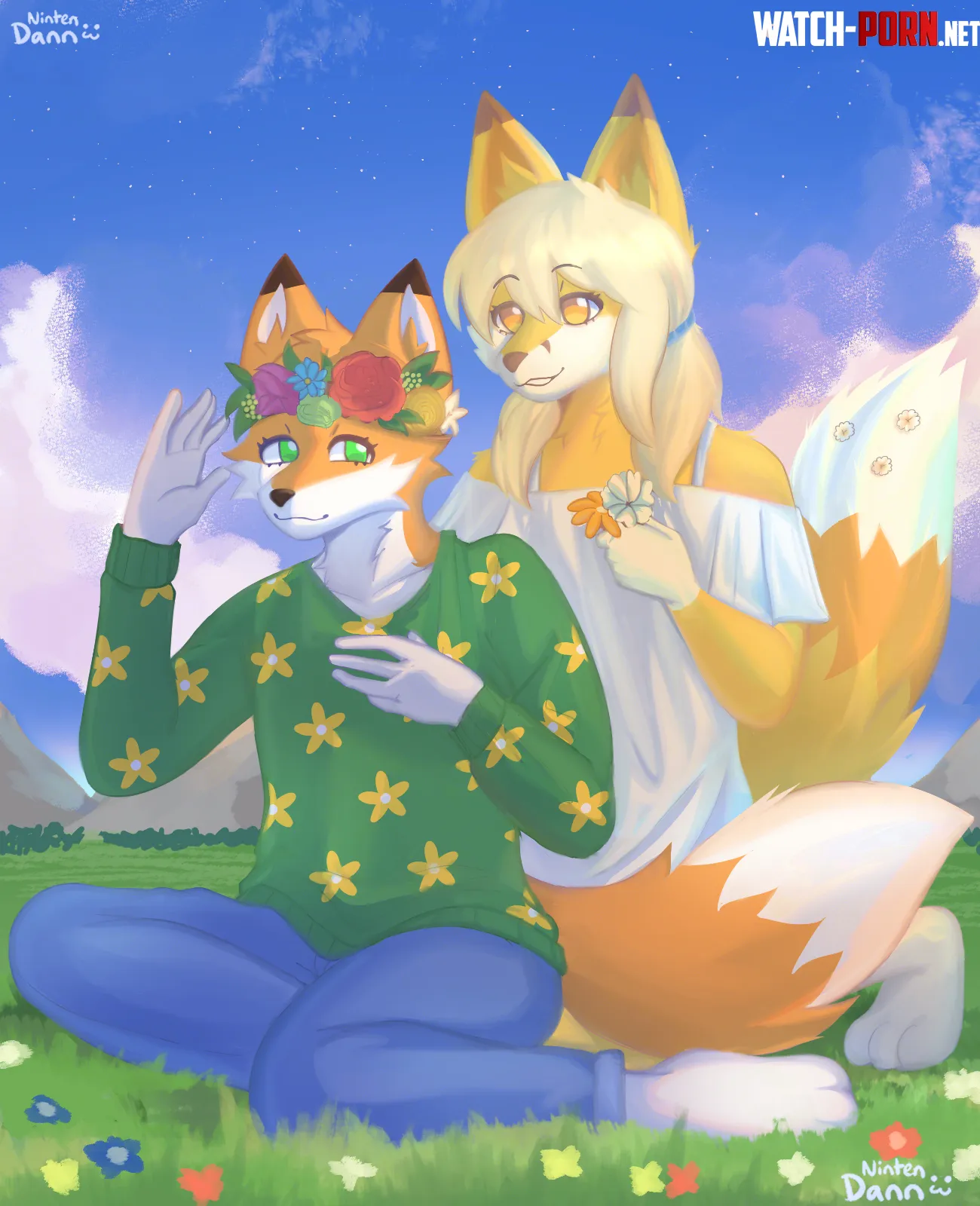 Tried a painterly style 3c art by me nintendann by AllTheamiibo