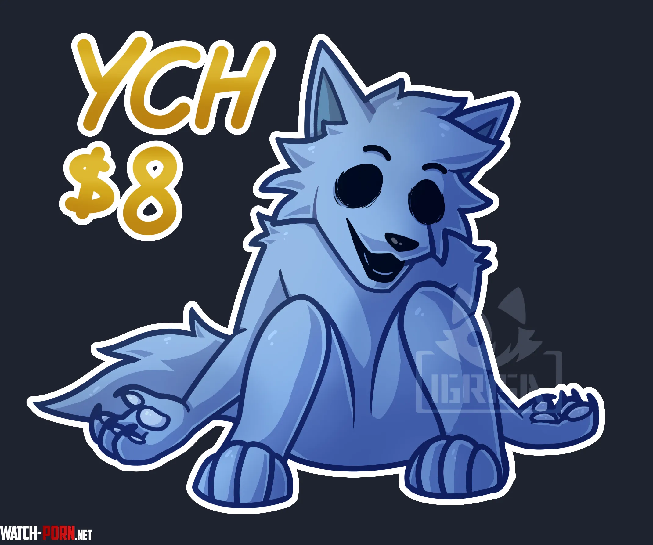 Goofy aah Golden Freddy YCH by Igrisa