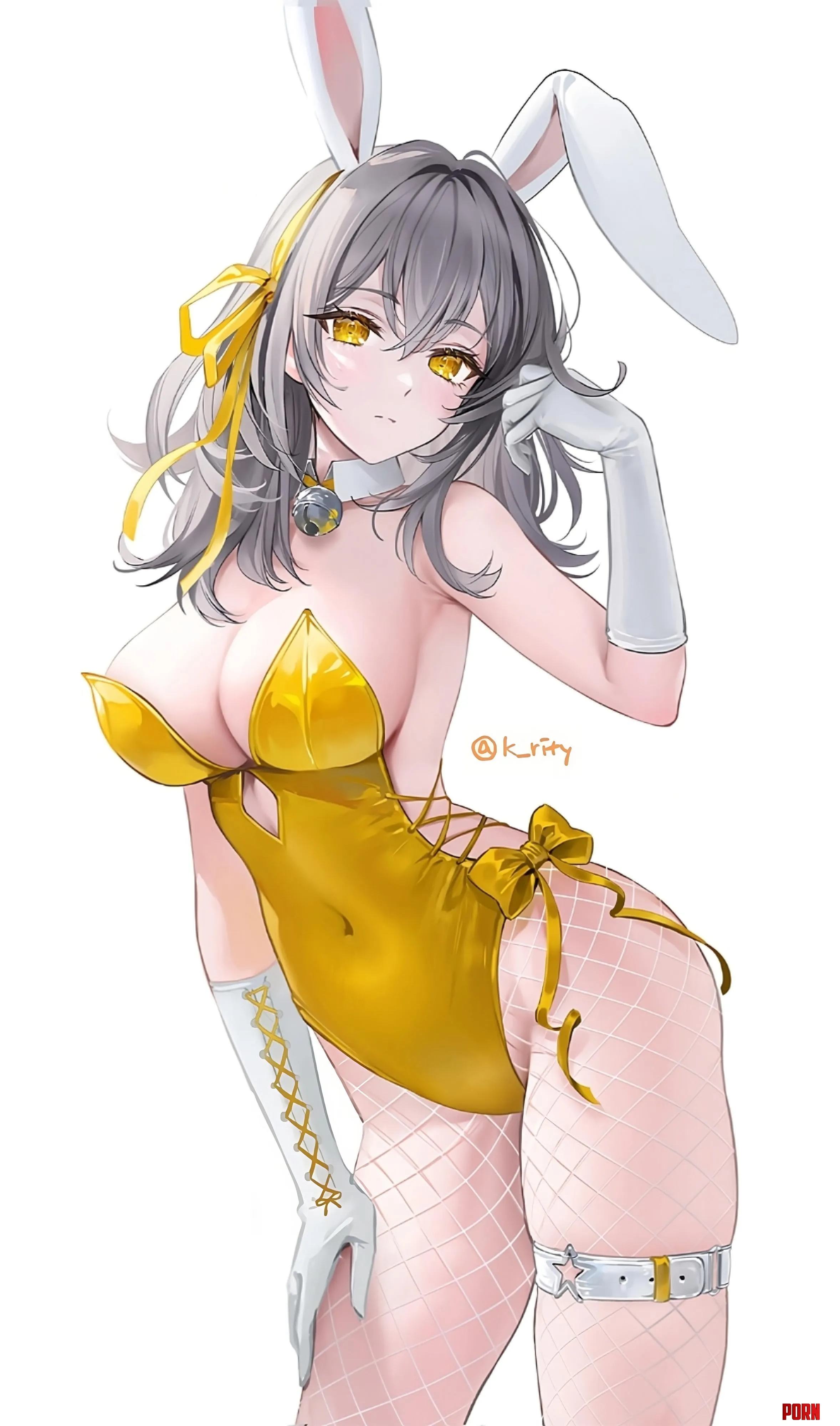 Yellow bunny outfit Stelle  by marxsander2016