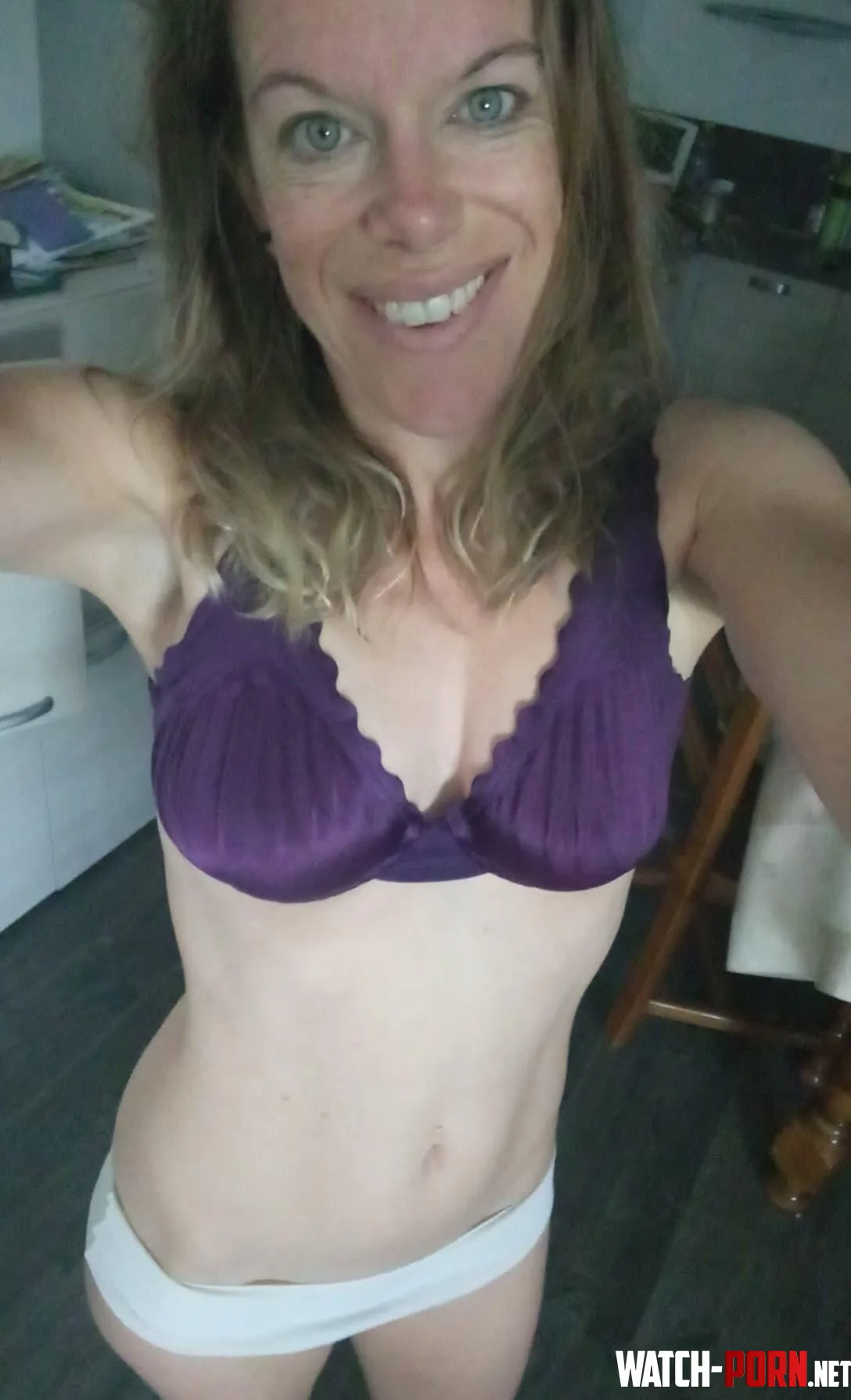 Sexy or ugly  No makeup dismatched underwears waking up Wanna know  42yo by RockSpecialist222