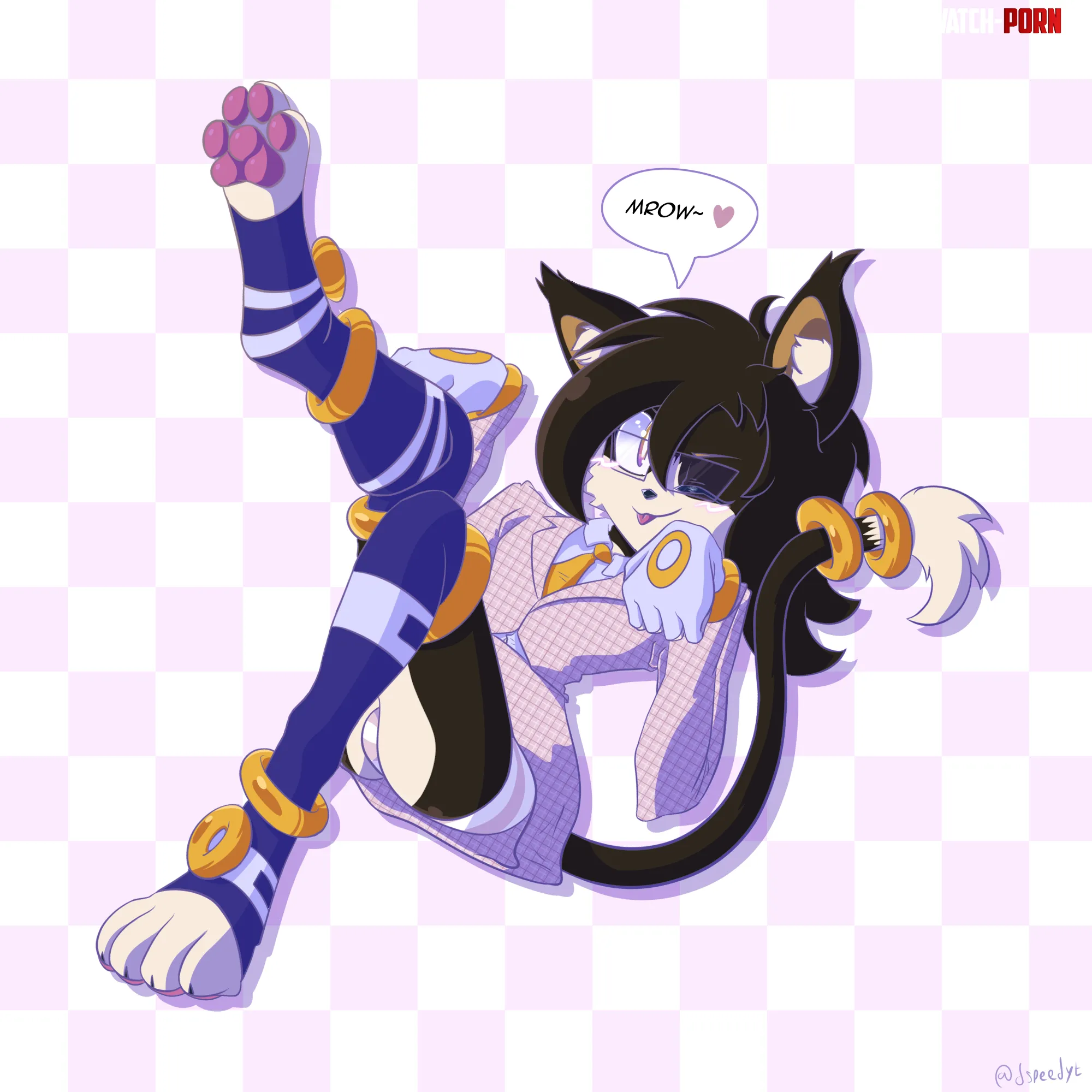 Q i offer you a silly cat art by me by DSpeedYT2002